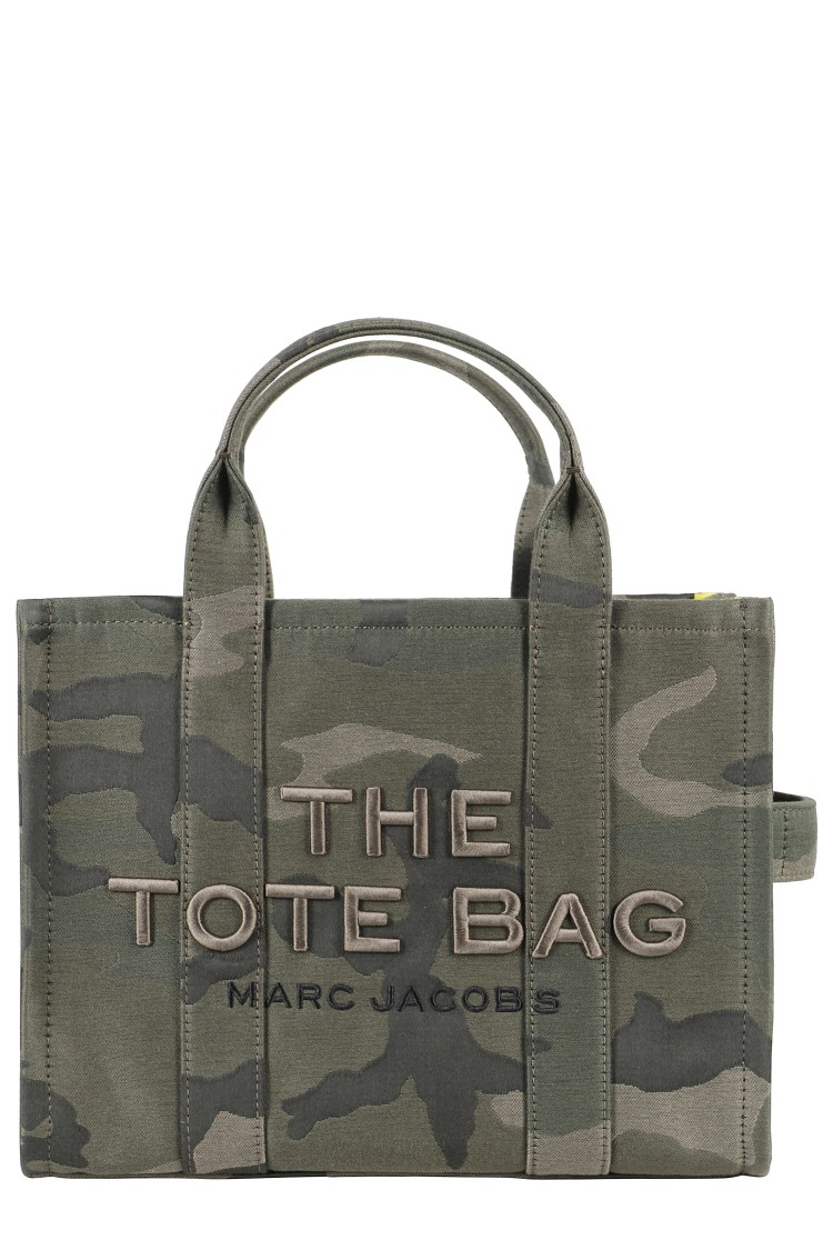 Marc Jacobs Military Camouflage Medium Tote Bag In Green