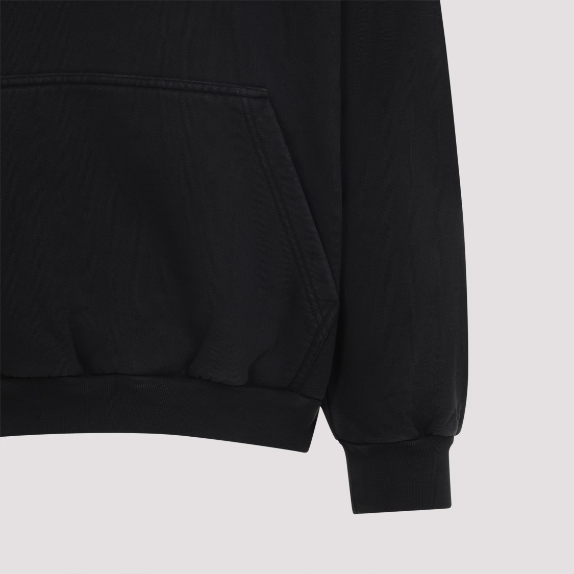 Balenciaga Relaxed-fit Cotton Hooded Sweatshirt With Design