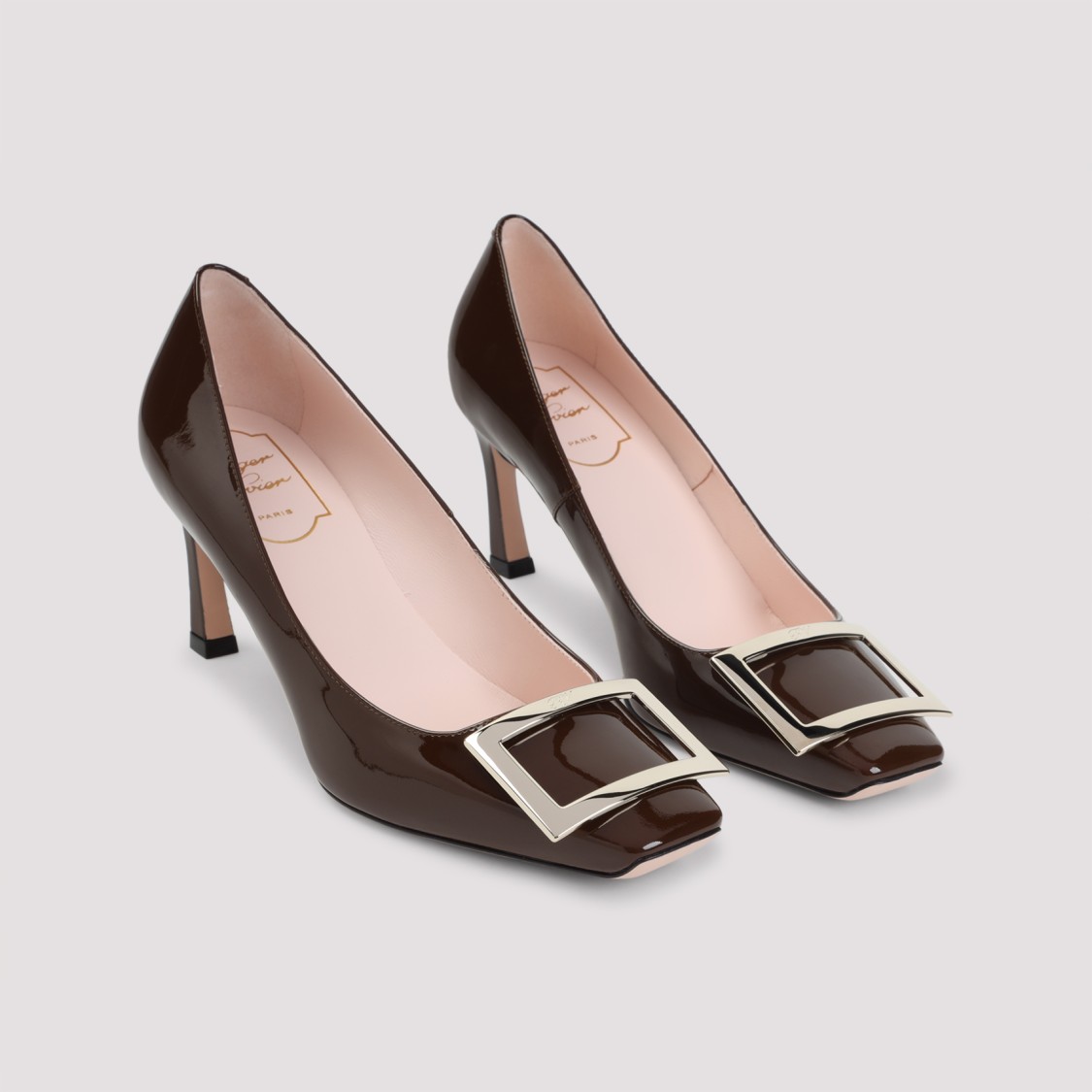 Roger Vivier Trompette 70 Pumps In Patent Leather