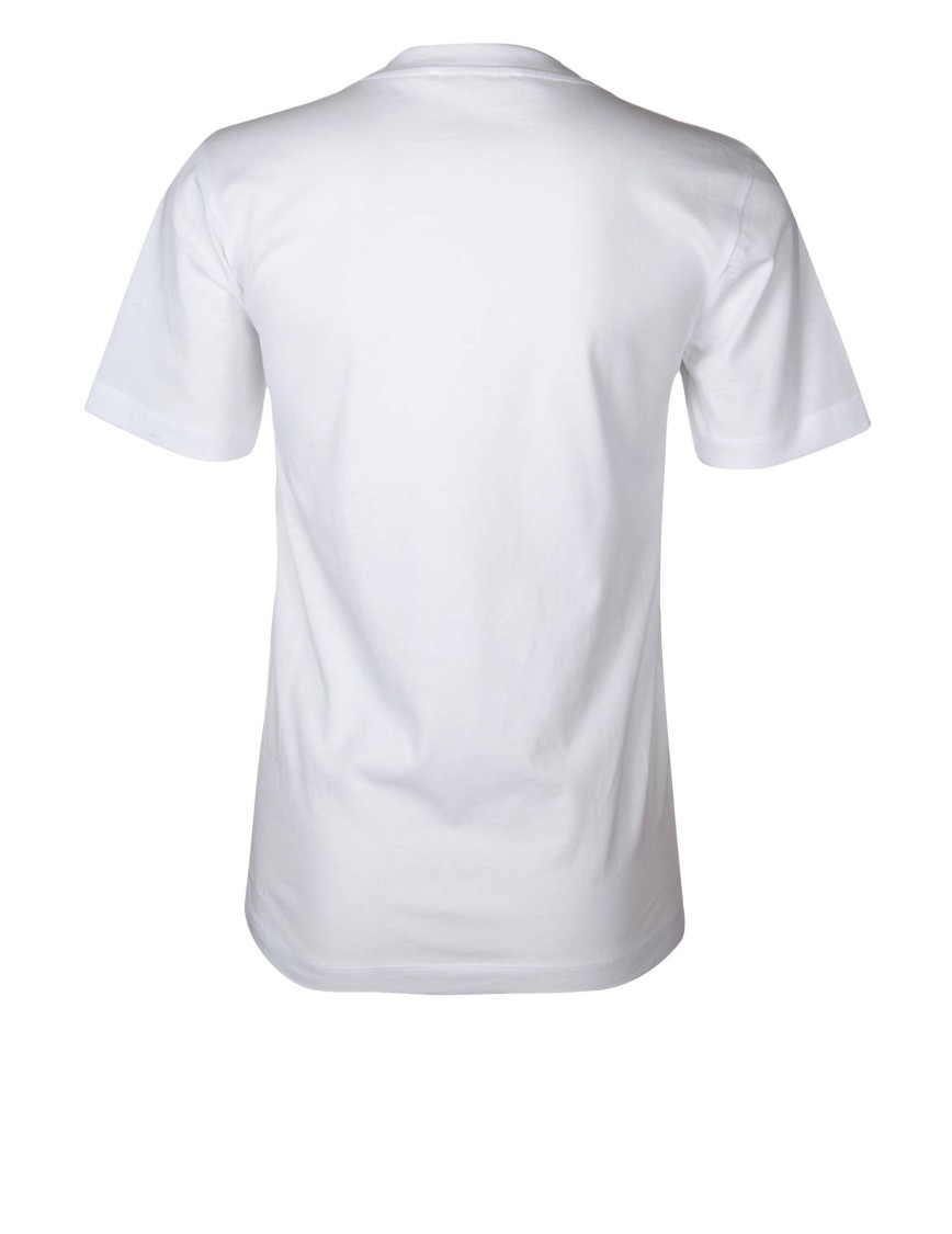 Marni Classic Short-sleeve T-shirt With Scribbled Logo In White