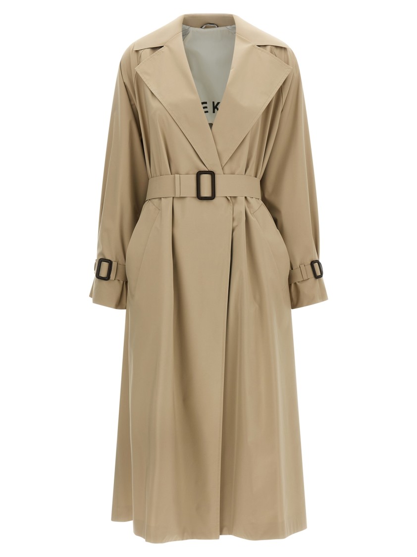 Max Mara Fatto' Trench Coat In Neutral