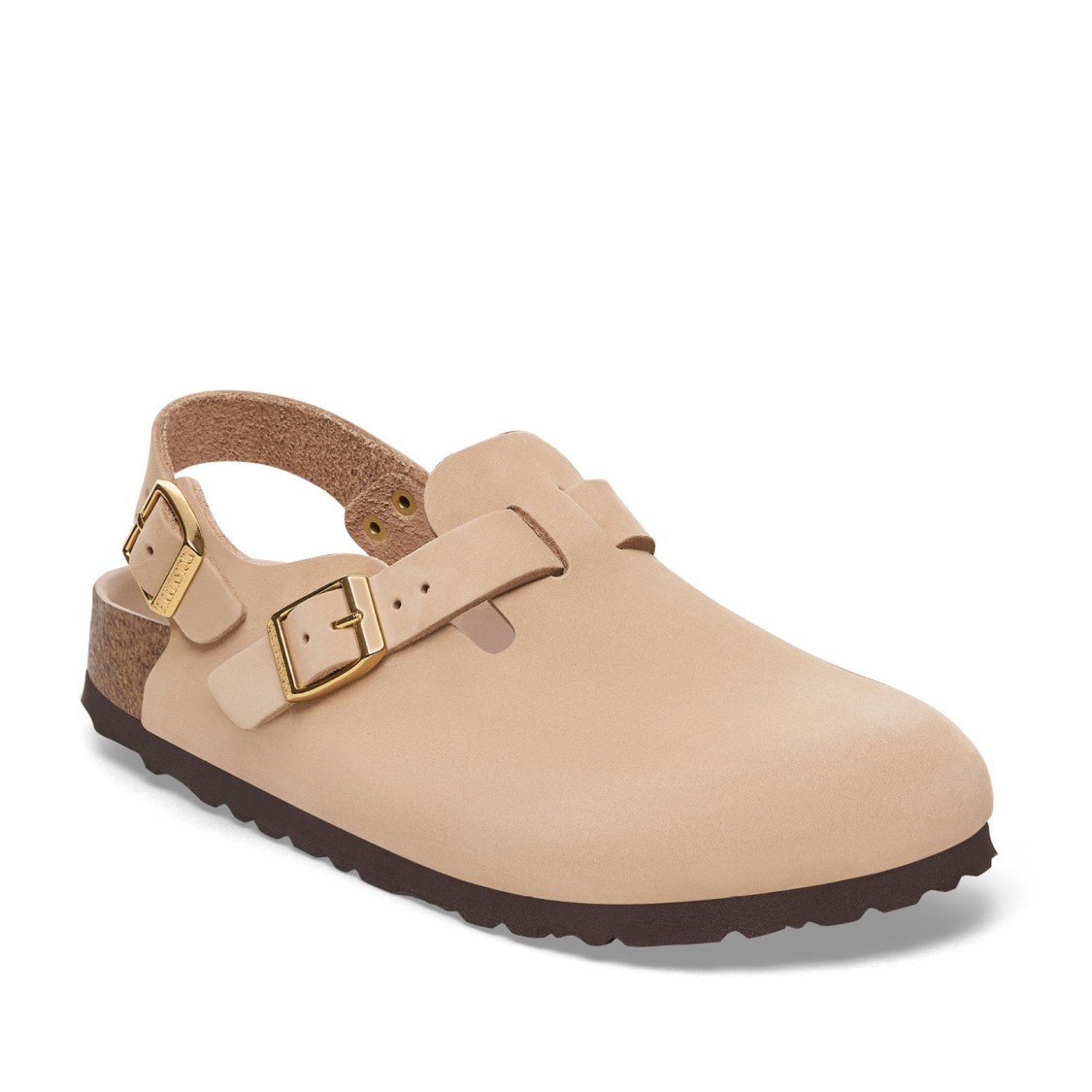 Birkenstock Nubuk Leather Tokio Clog Shoes