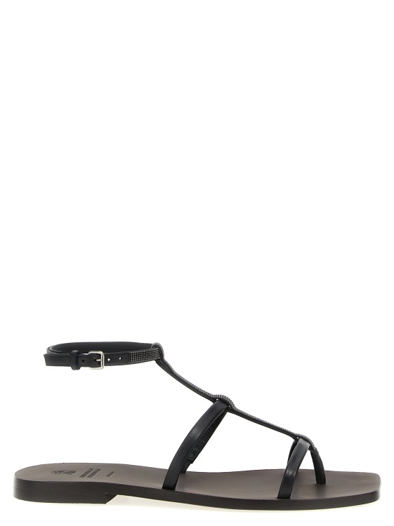 サンダル・ミュール BRUNELLO CUCINELLI 'Precious Strap' sandals Brunello Cucinelli 'Precious Strap' Sandals | THE LIST