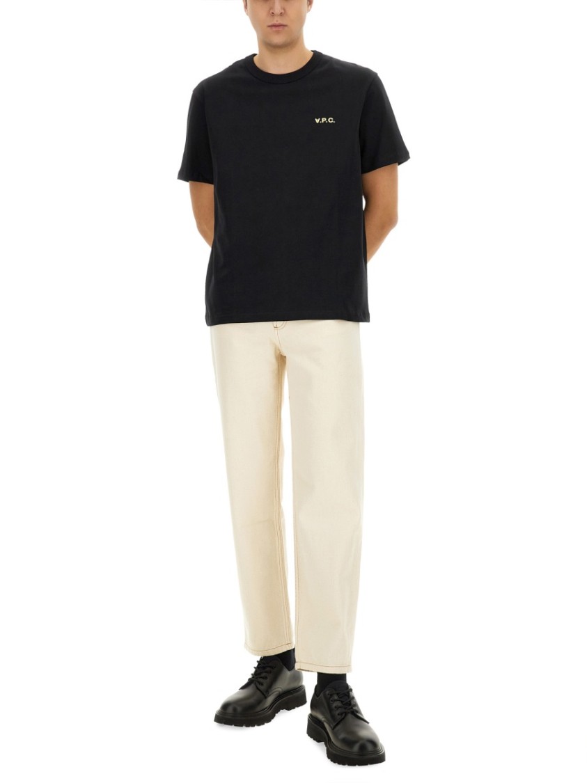 Apc A.p.c. "martin" Jeans In Neutrals