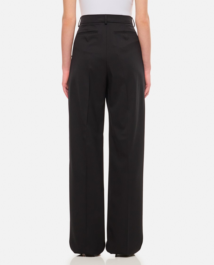 パンツ SPORTMAX ASSUAN STRAIGH LEG PANTS Sportmax Assuan Straigh Leg Pants In Black | ModeSens