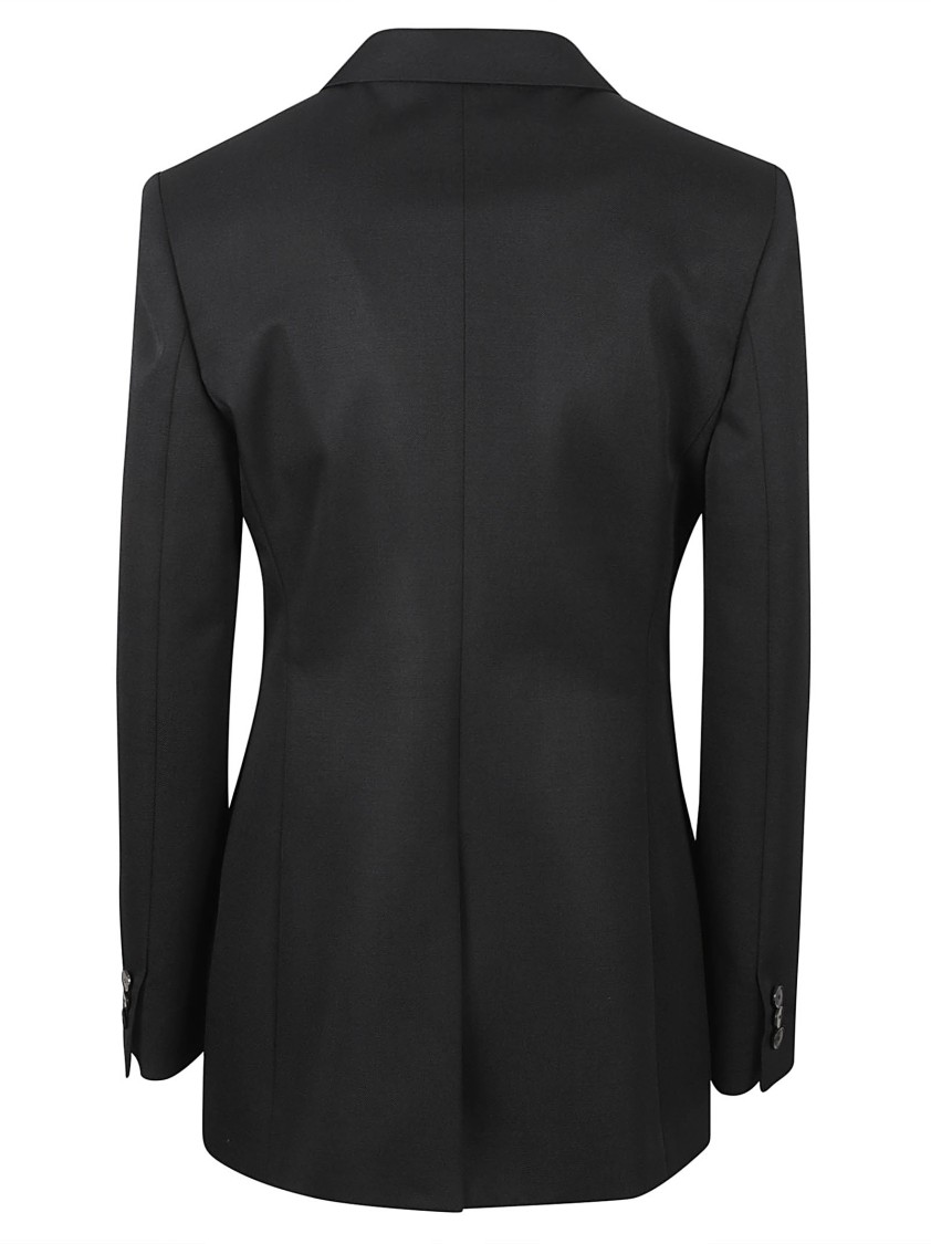 Givenchy Tailored Black Jacket With Single-button Closure In Black