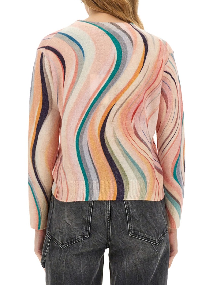 Ps By Paul Smith Ps Paul Smith Shirt With Silk Finish In Multicolor