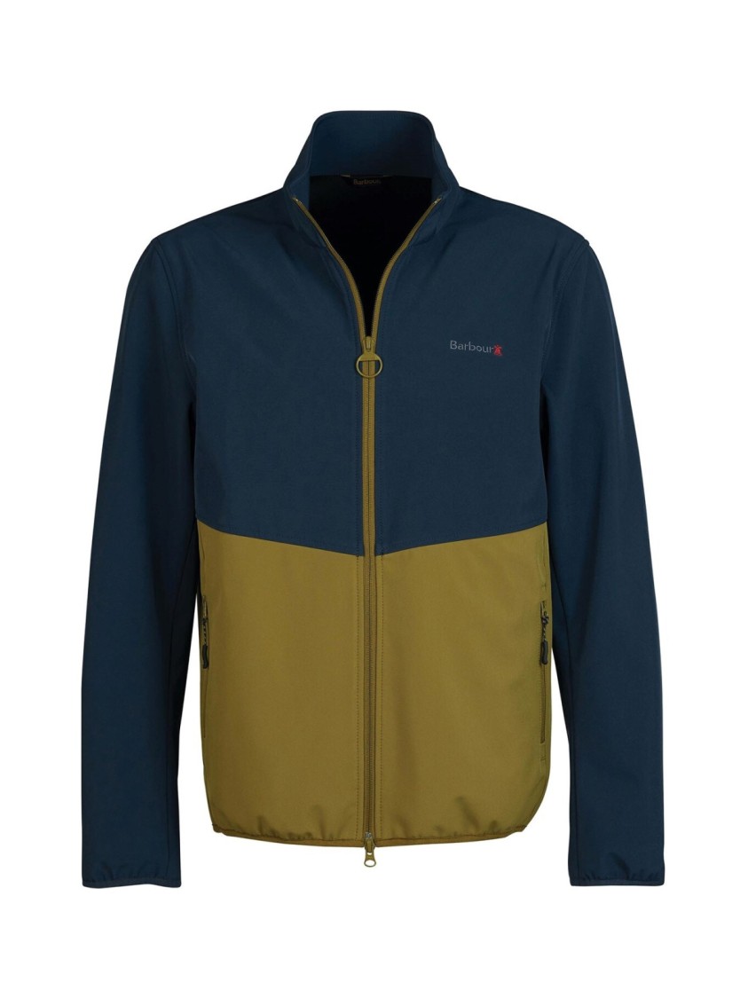 Barbour Peak Softshell Jacket In Black