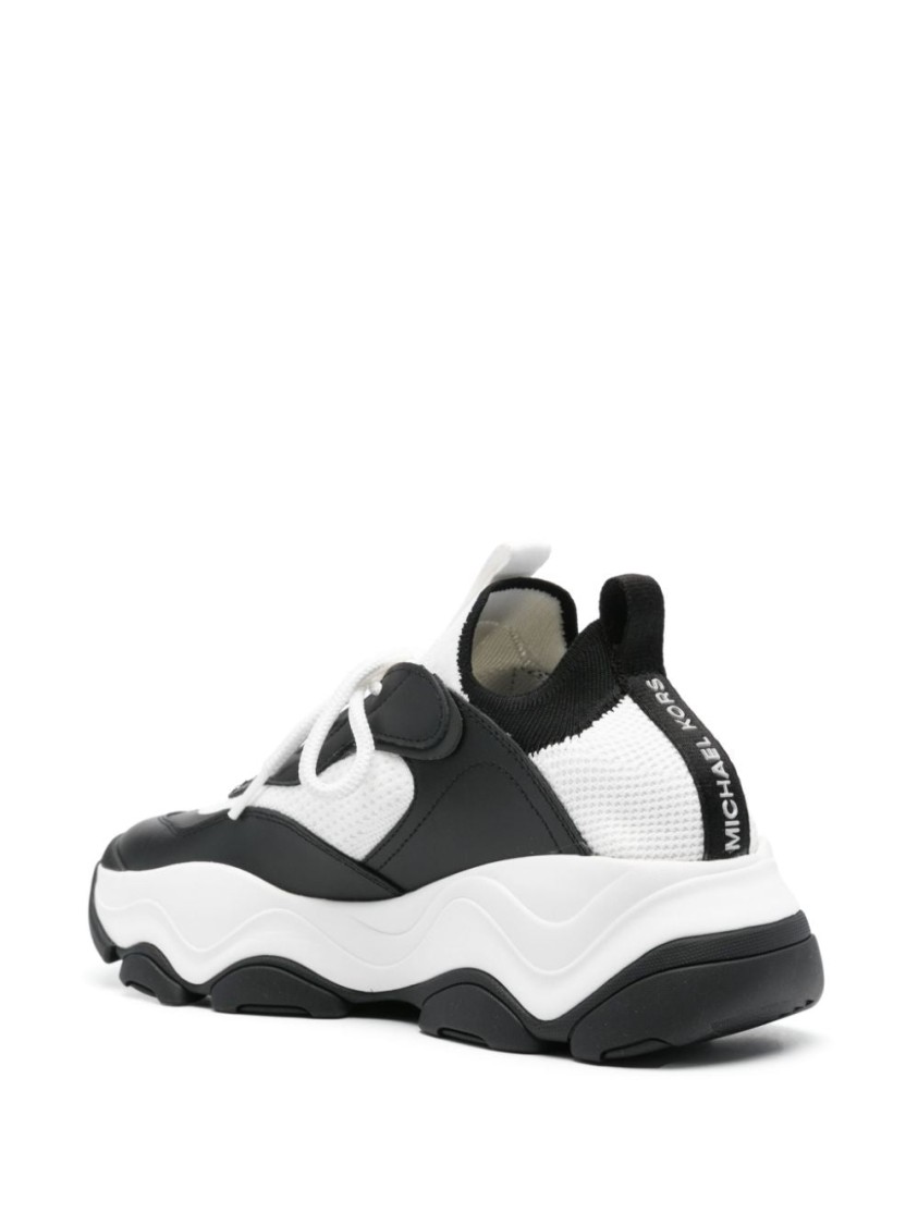 Michael Kors Atlas Knit Trainer In White