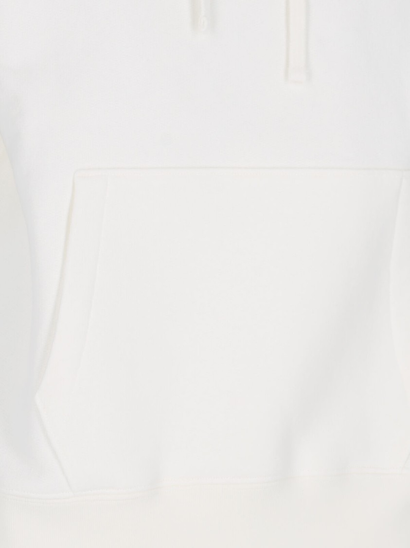 Shop Valentino Logo' Hoodie – White