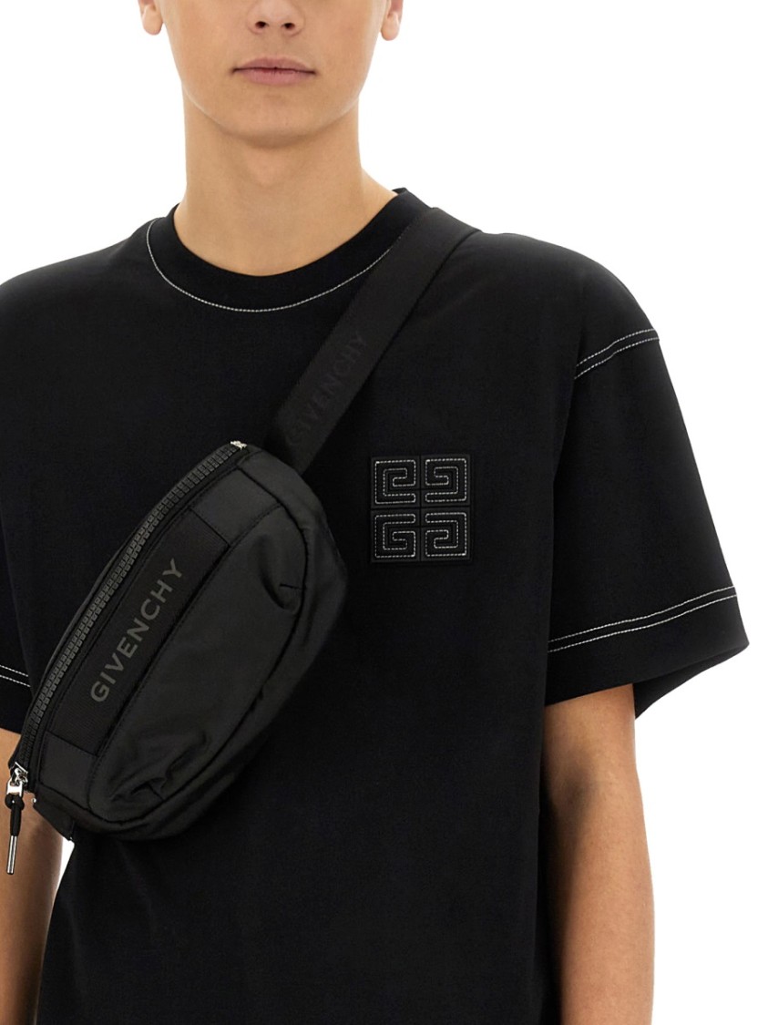 Givenchy 4g Patch Crewneck T-shirt