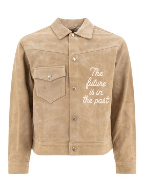Human Made Suede Leather Jacket in Neutrals | THE LIST
