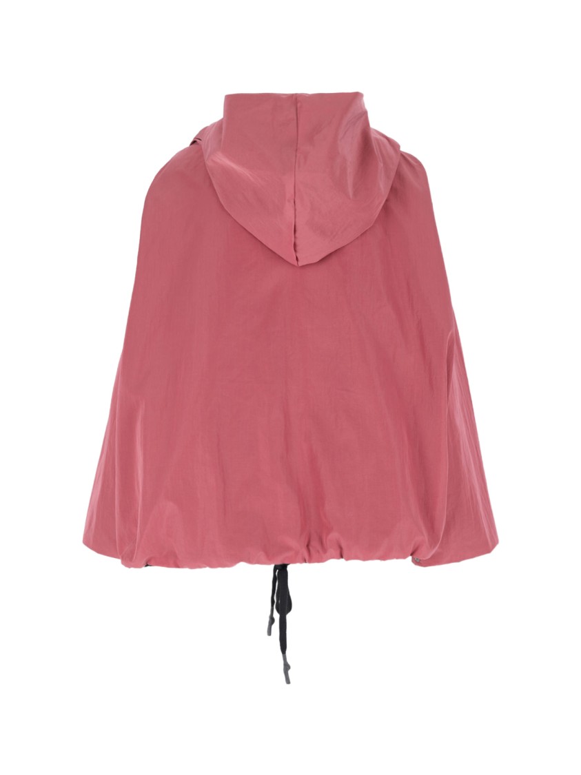 Kimono Rain Reversible Rain Jacket – Pink/black