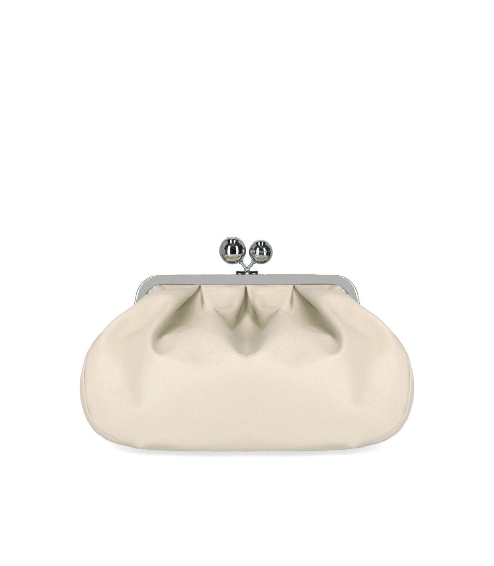 Max Mara X Weekend Pasticcino Cubico Medium Ivory Clutch Bag