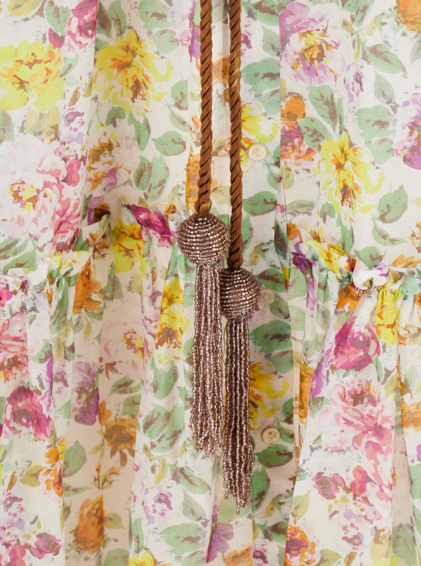 Shop Anjuna Flowing Lee Kaftan In Multicolor
