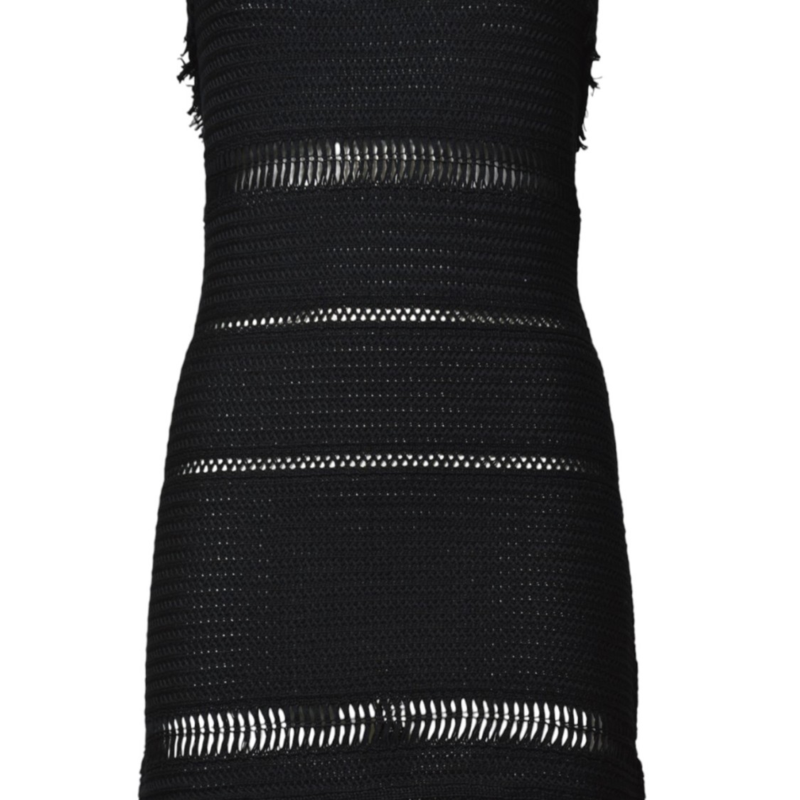 Isabel Marant Étoile Intricate Macramé Trapeze Mini Dress