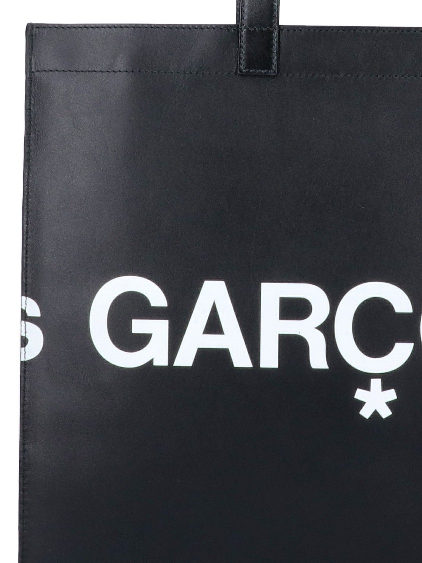 COMME DES GARÇONS COMME DES GARÇONS TOTE LOGO BAG – BLACK 