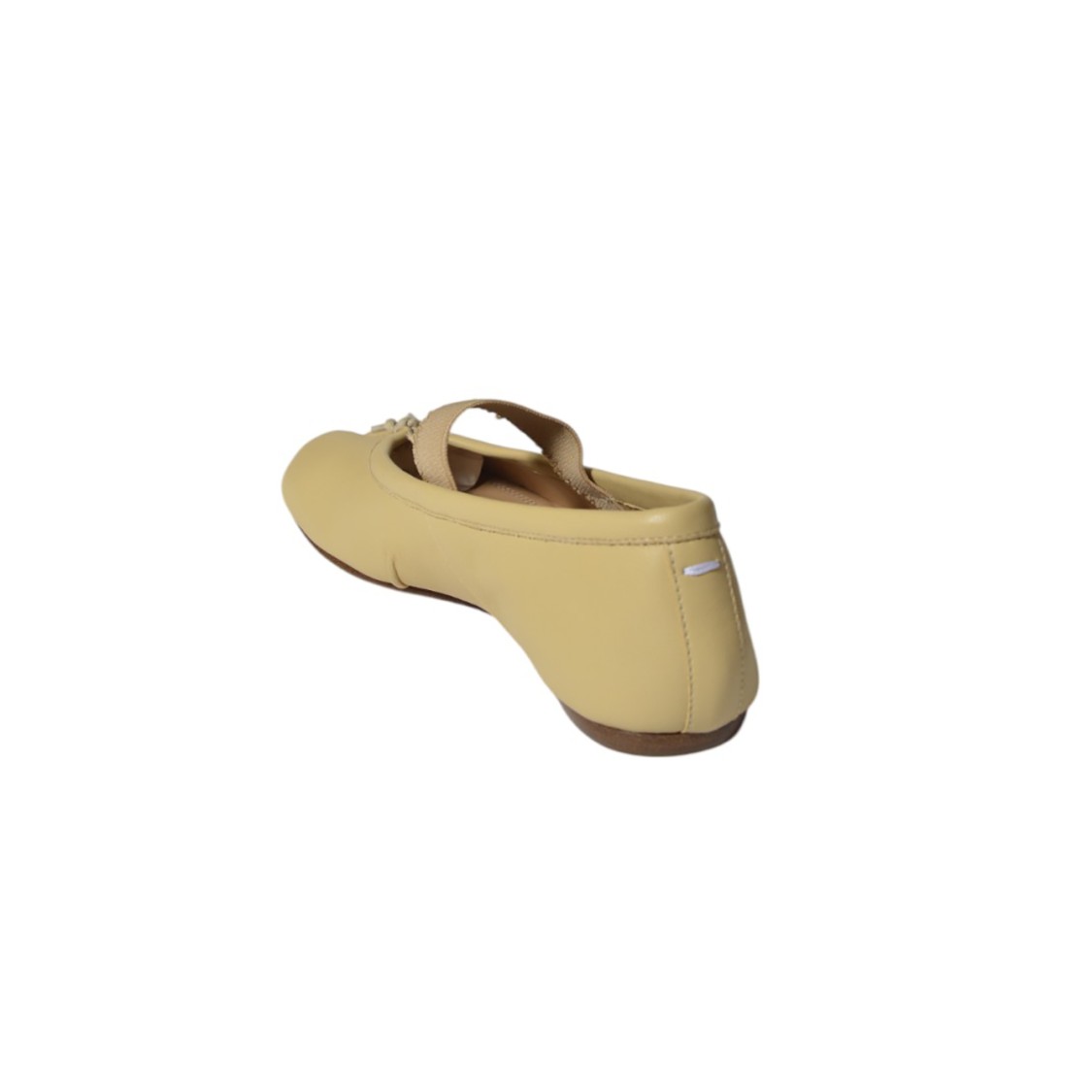 Maison Margiela Nude Leather Tabi Flats