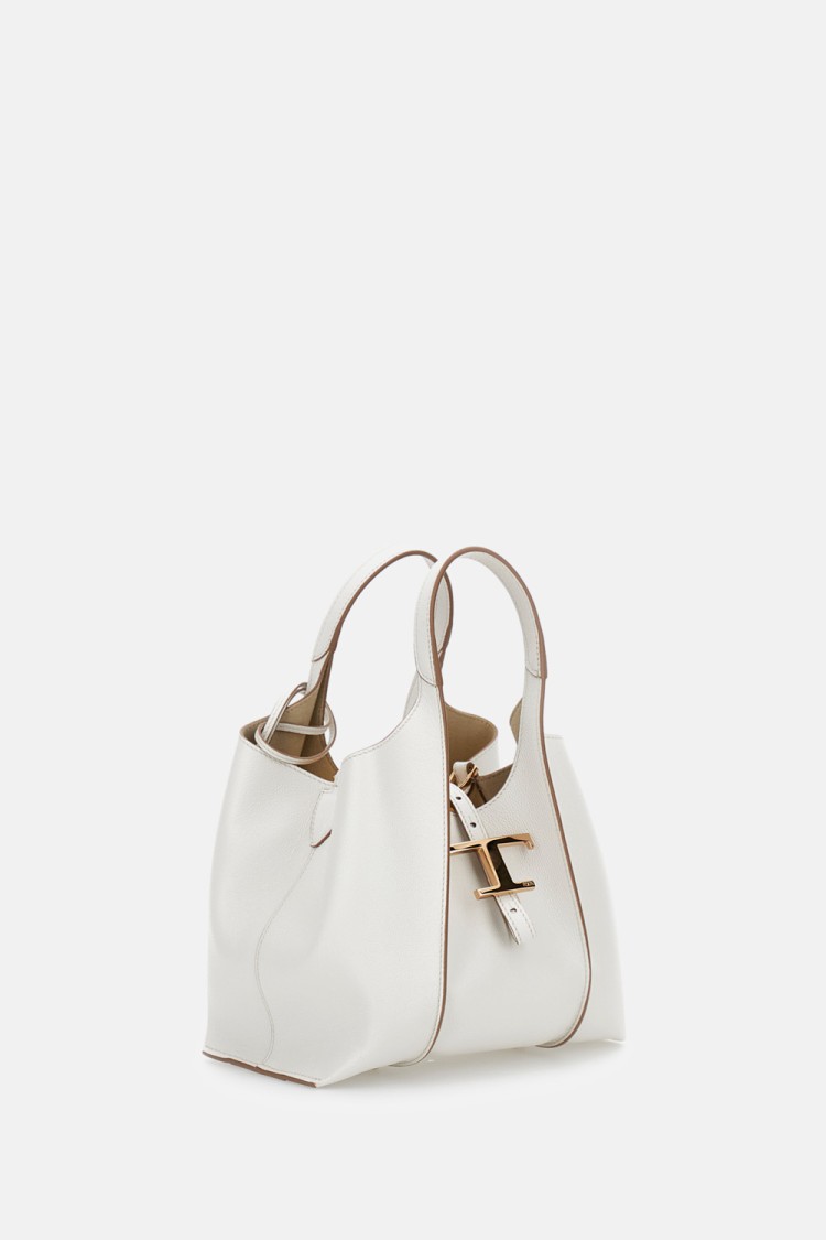 Tod's Tsb Shopping Pend. T Mini In White