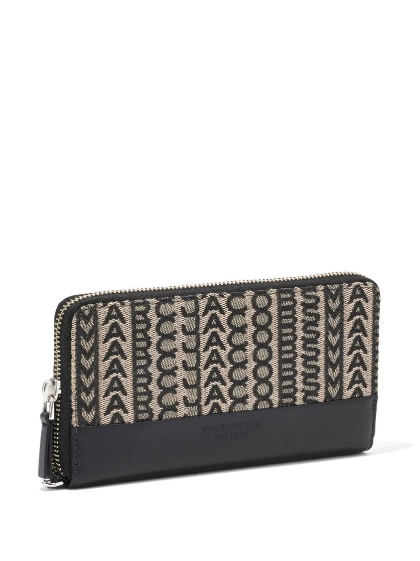 Marc Jacobs The Continental Wristlet In Gray