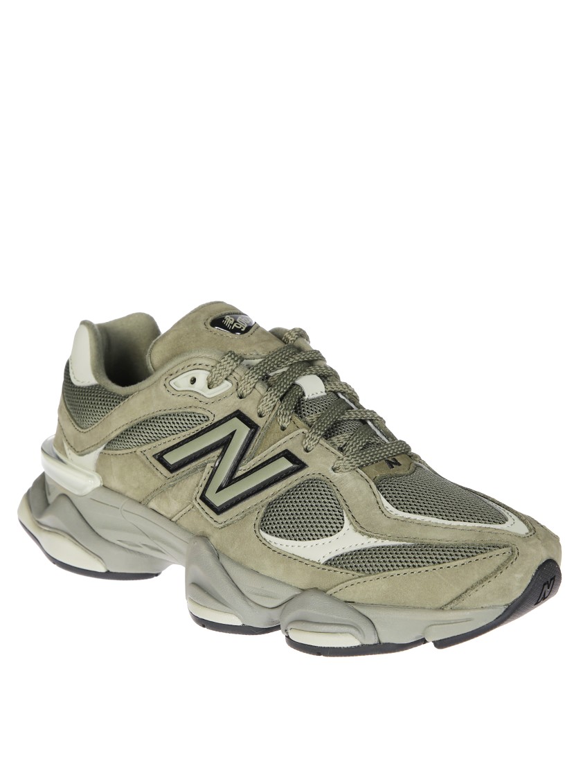 New Balance Mesh And Suede Sneakers In Neutral