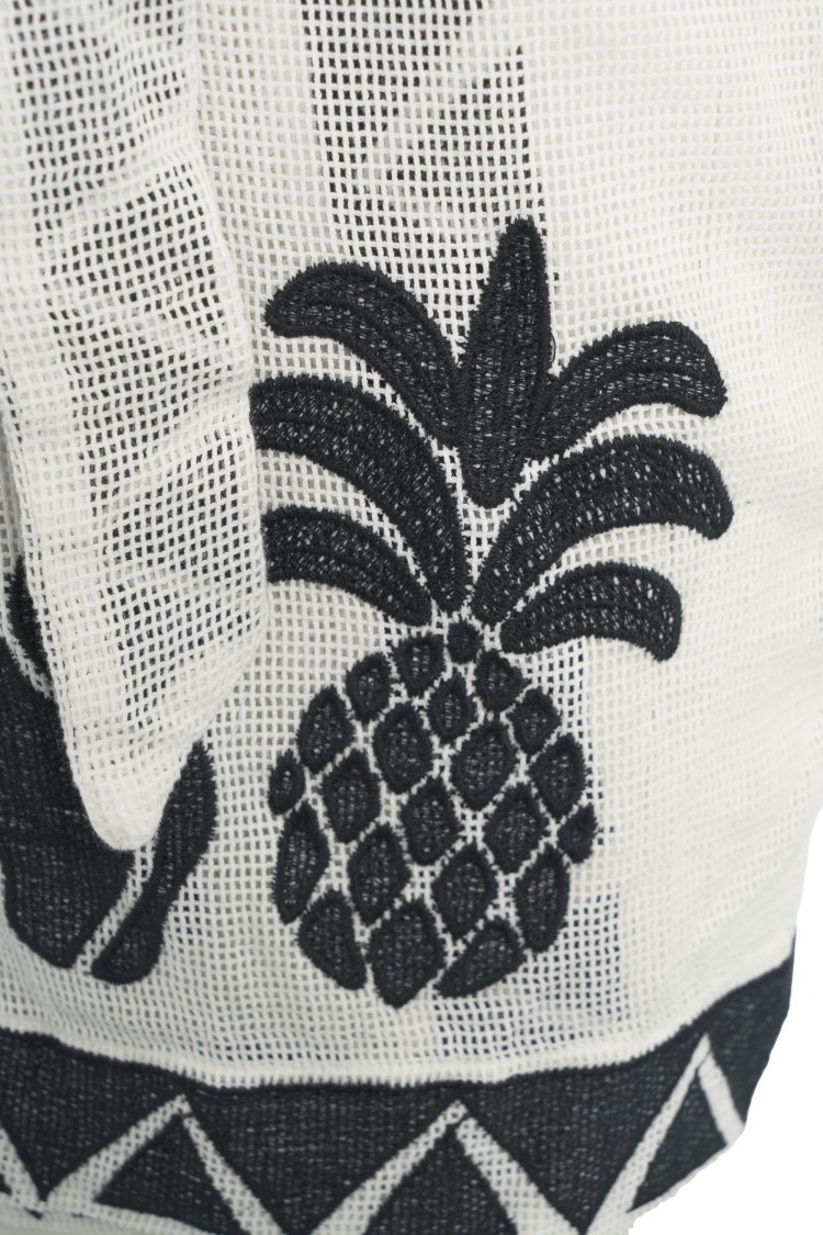 Farm Rio Kimono Dress With Intricate Embroidery