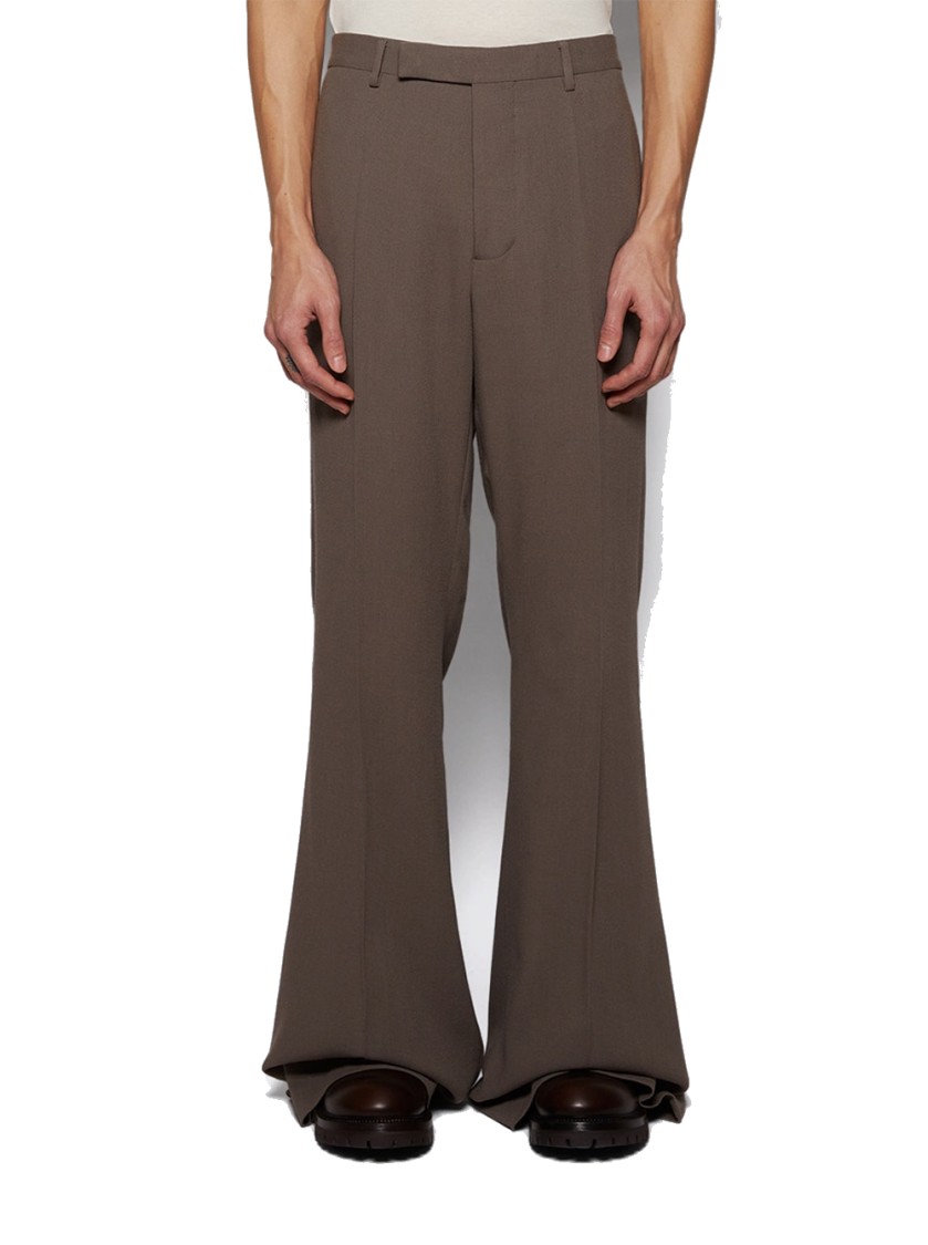 Rick Owens Wide Astaires Pants Dust In Neutrals