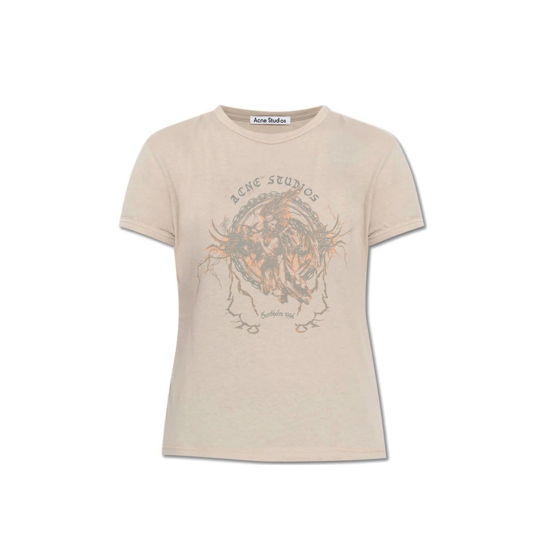 Acne Studios Etza Printed Cotton Jersey T-shirt