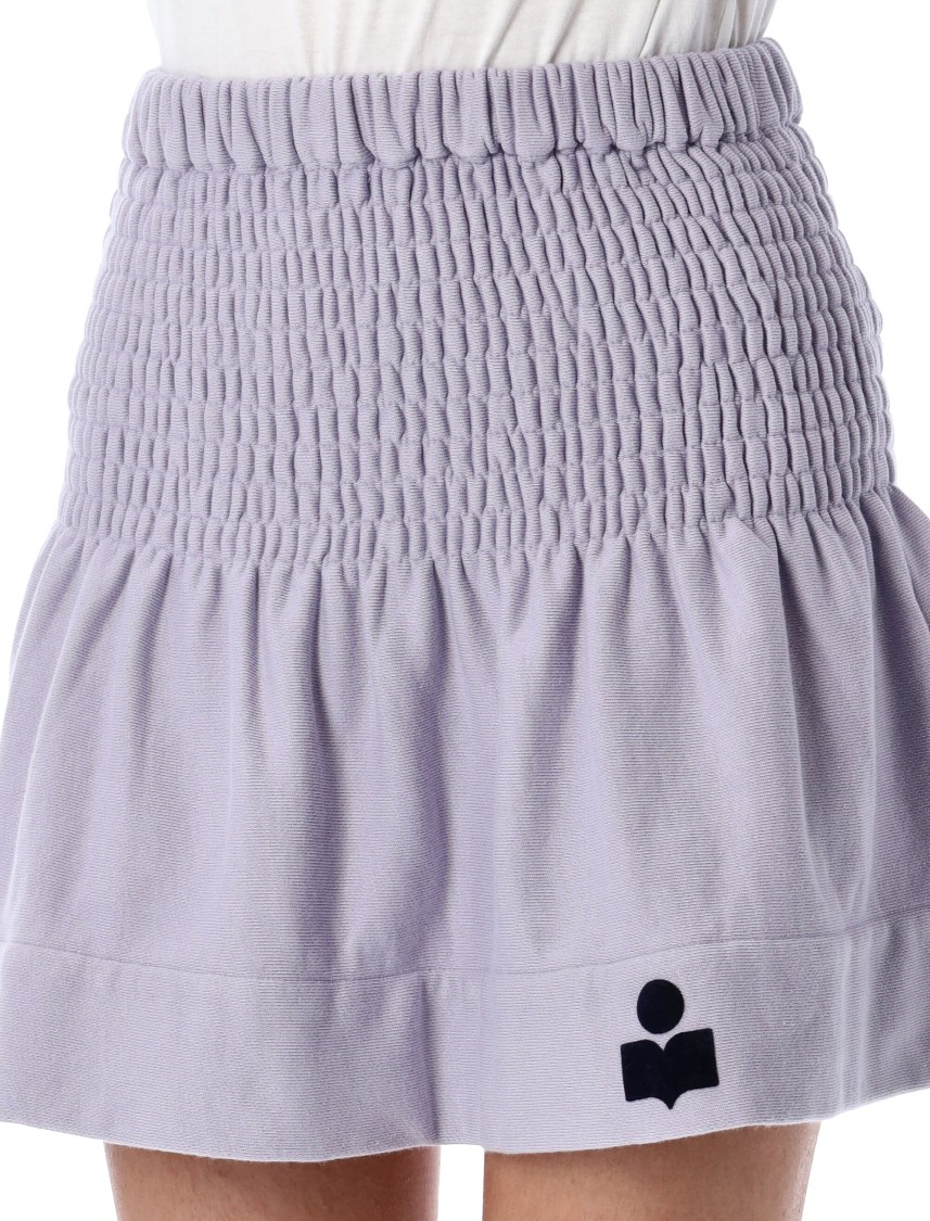 Isabel Marant Étoile Isabel Marant Etoile Pacifica Mini Skirt In Purple