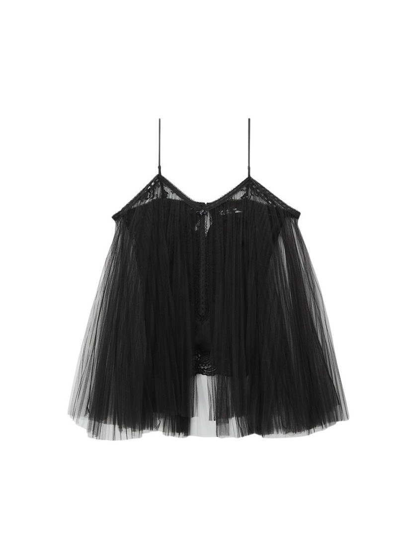 ALEXANDER WANG ALEXANDER WANG TUNIC TOP WITH CAPE