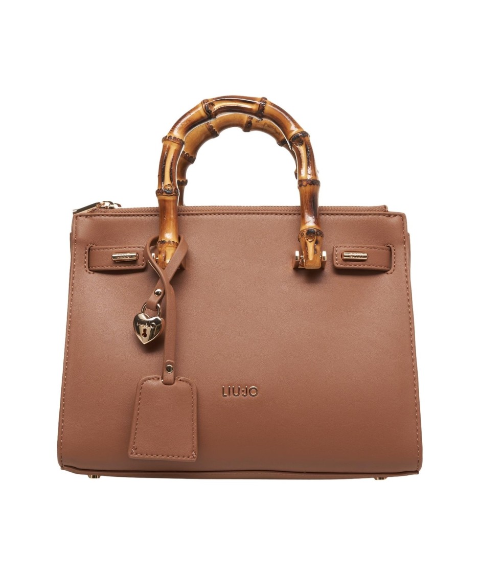 Liu •jo Liu Jo Shoulder Bag With Bamboo Handles