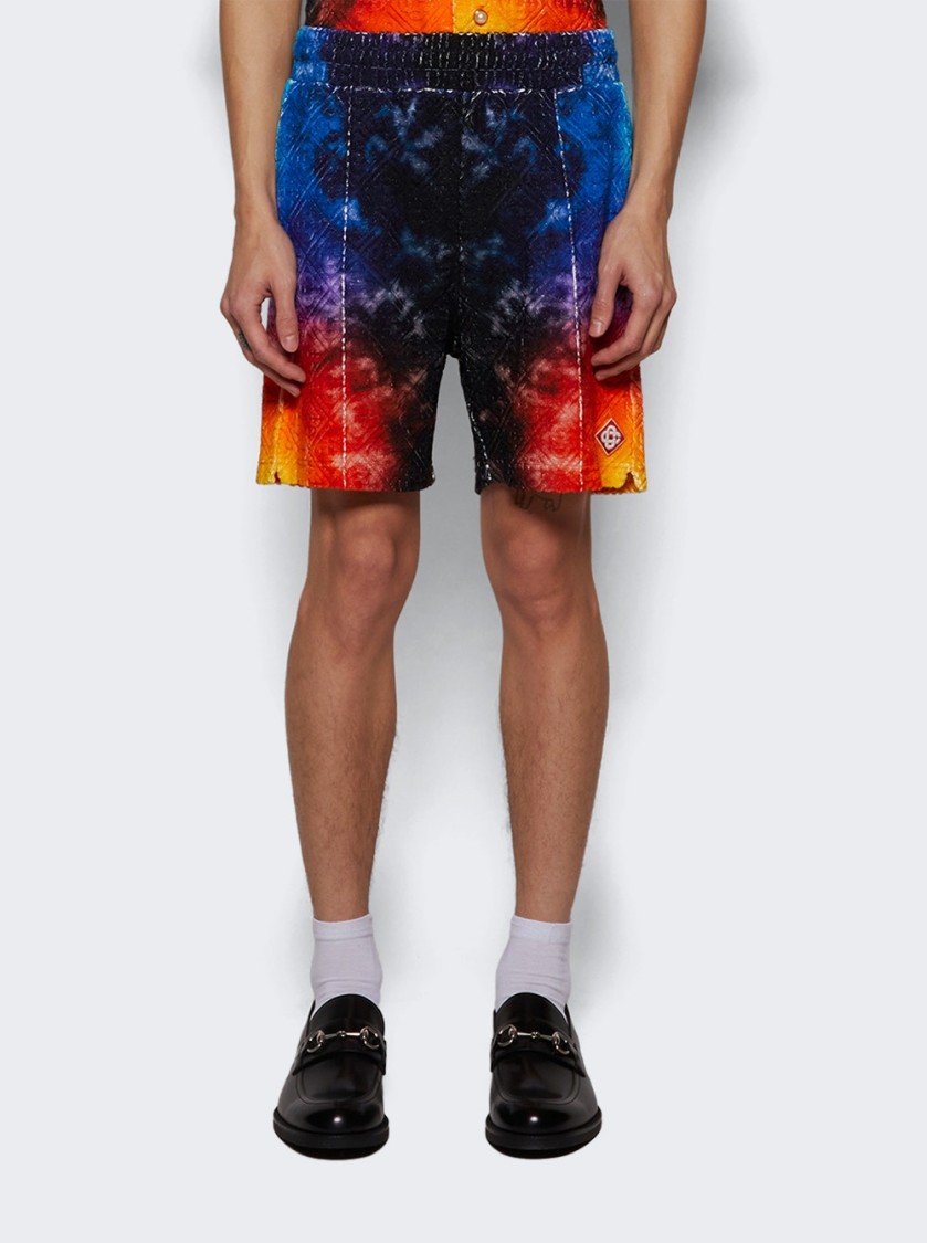 Casablanca The Gradient Towelling Bermuda And Short Multicolor