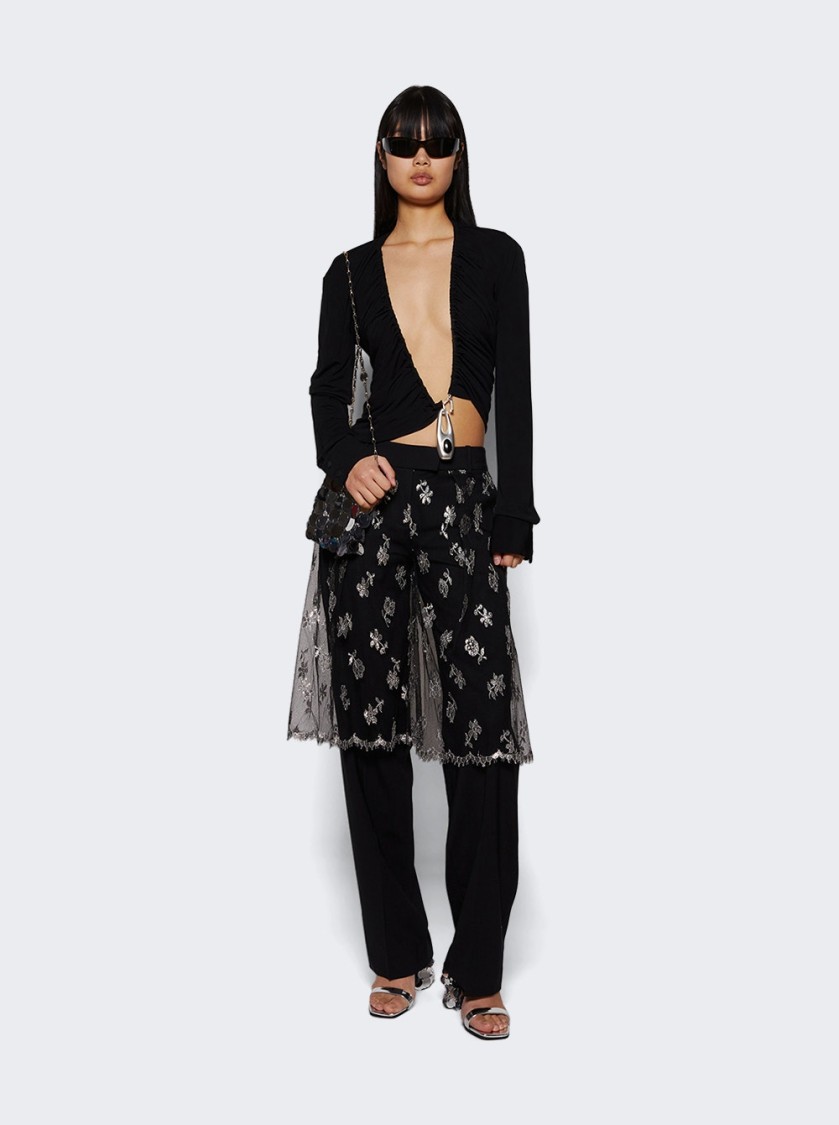 Christopher Esber Floral-lace Trousers