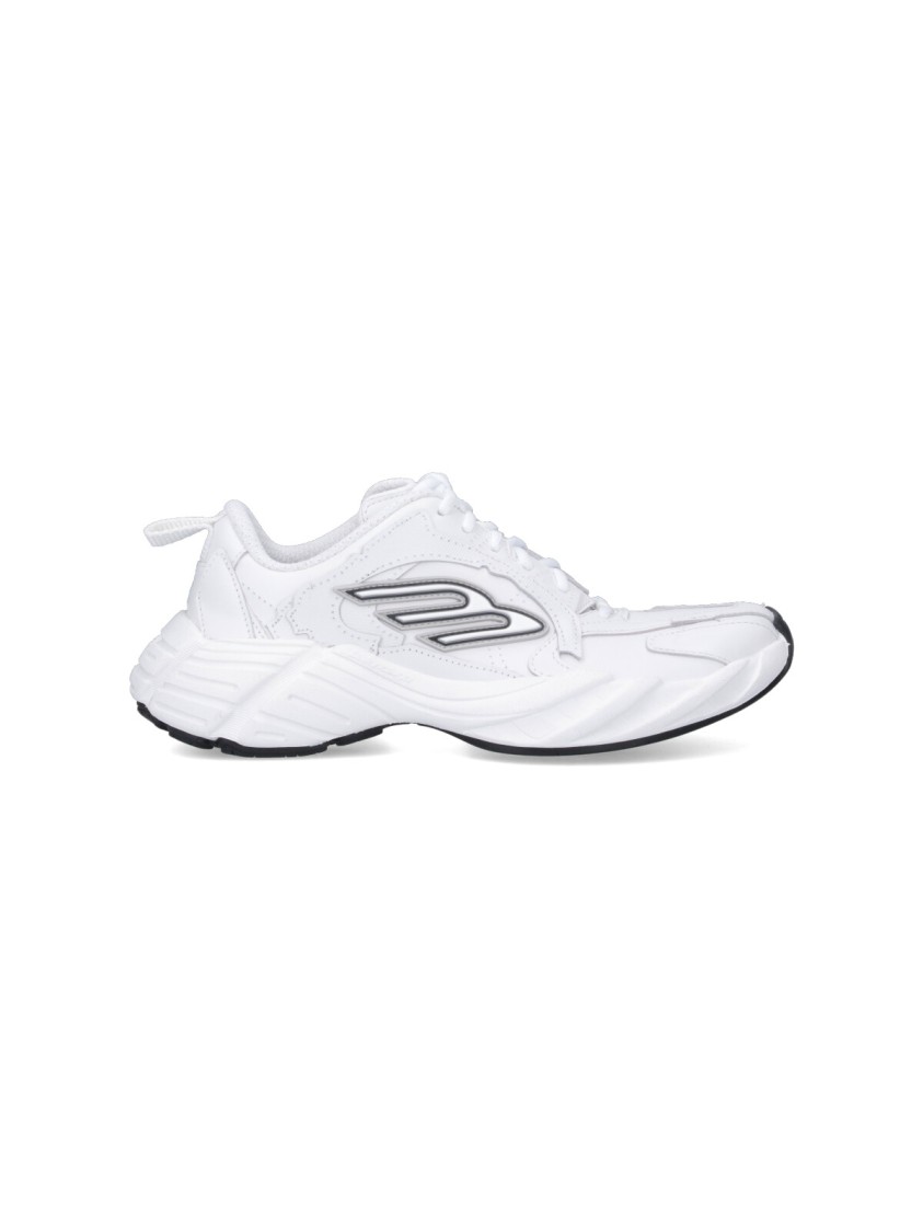Balenciaga Monday Cowskin And Polyester Sneakers Shoes