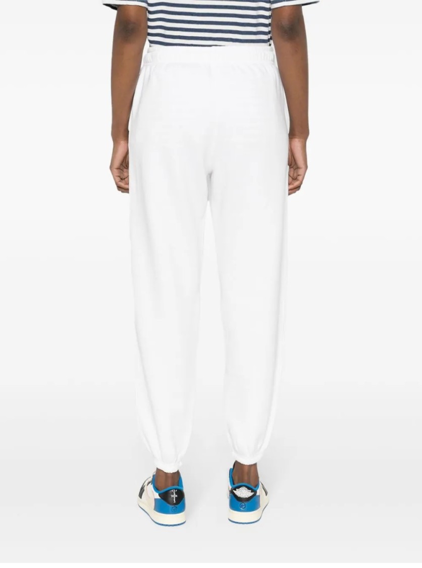 Polo Ralph Lauren Ankle-length Relaxed-fit Athletic Pants In White