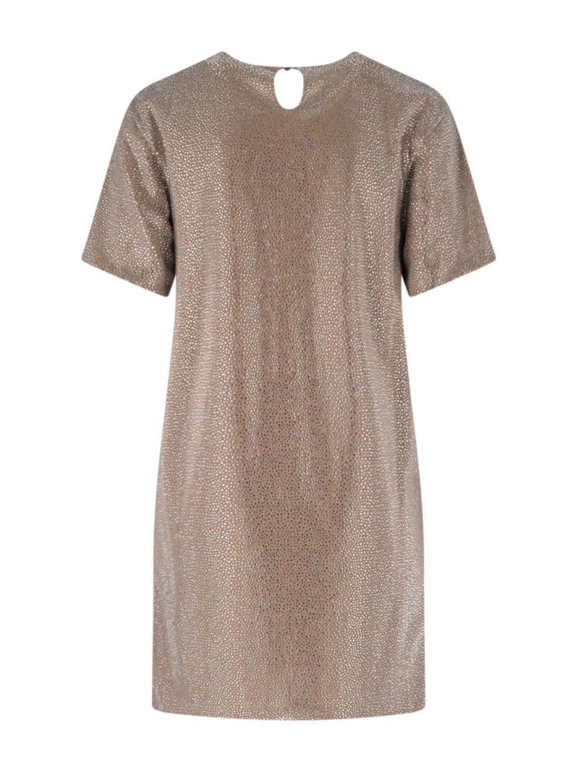 Giuseppe Di Morabito Embellished Viscose Mini Dress