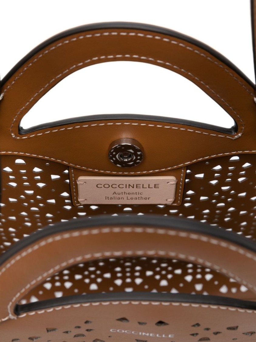 Shop Coccinelle Amalia Cow.per. Shoulder Bag