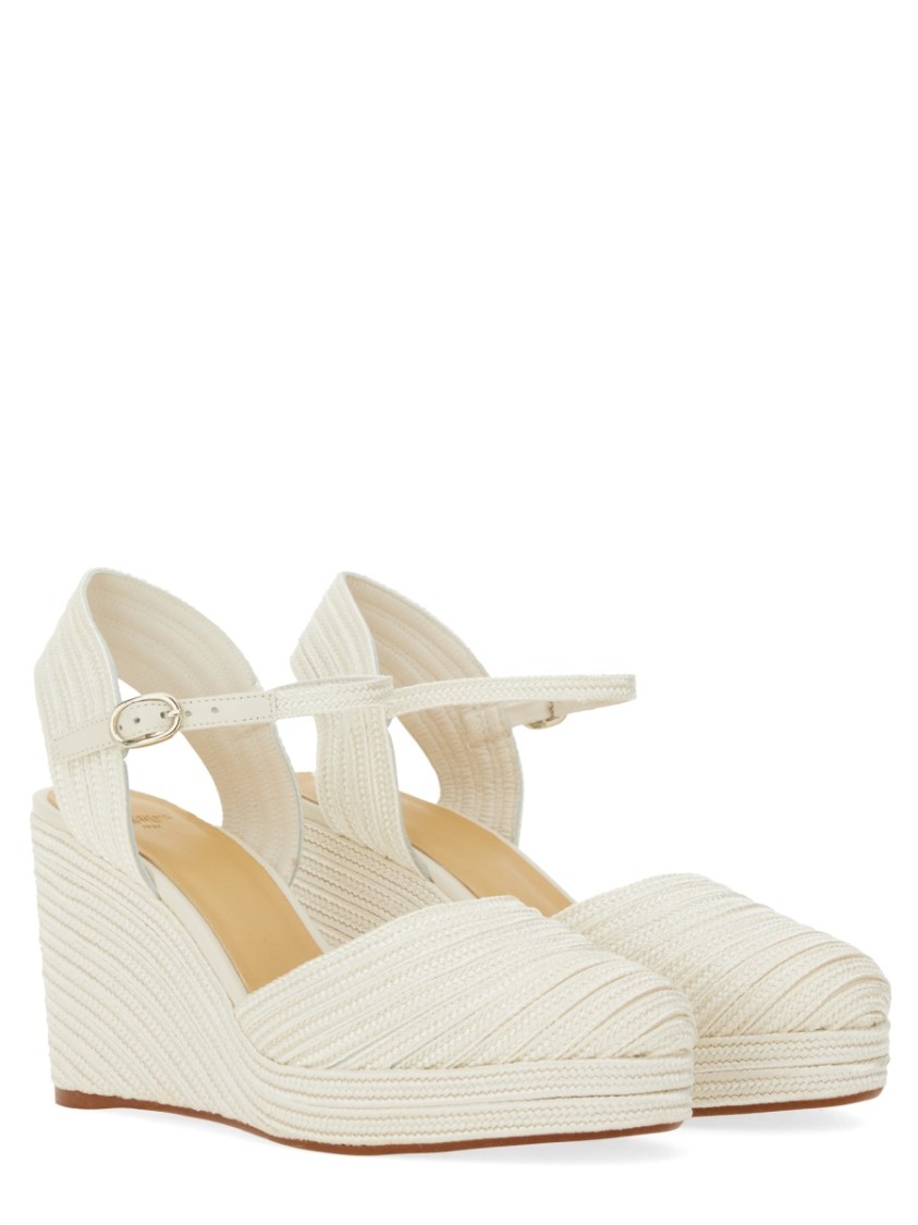 Shop Castaã±er Castaner "carolyn" Espadrille In White