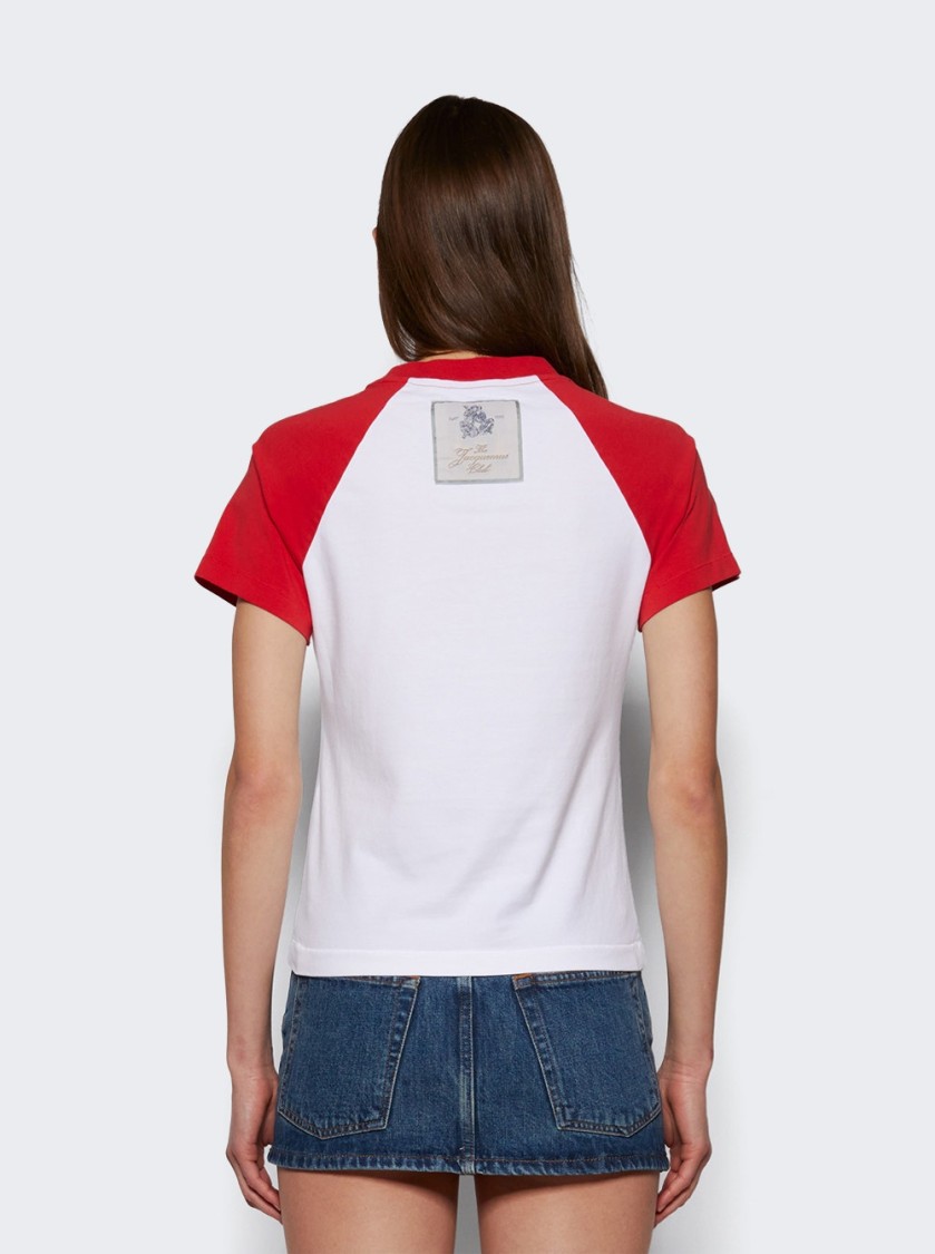 Jacquemus Le Mini T-shirt Baseball In White
