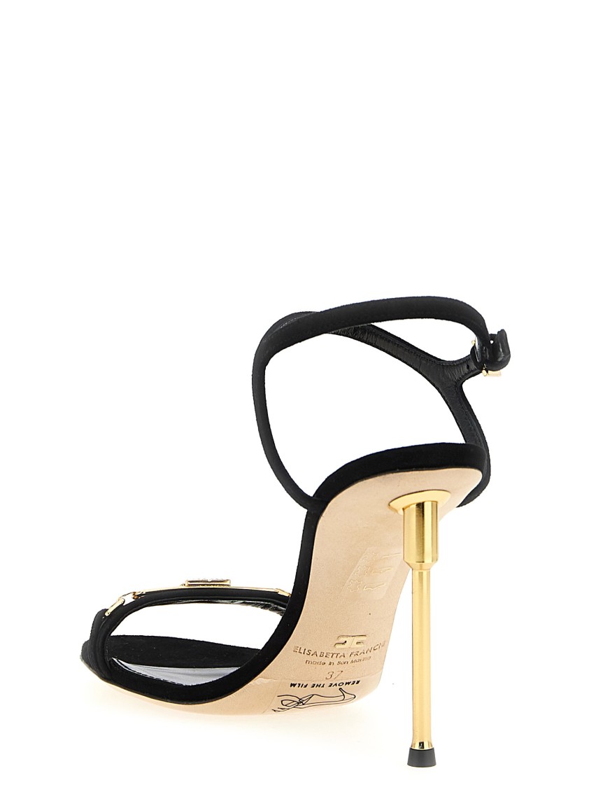 【関税込み】ELISABETTA FRANCHI Sculpture heel sandals Elisabetta Franchi Sculpture Heel Sandals | THE LIST