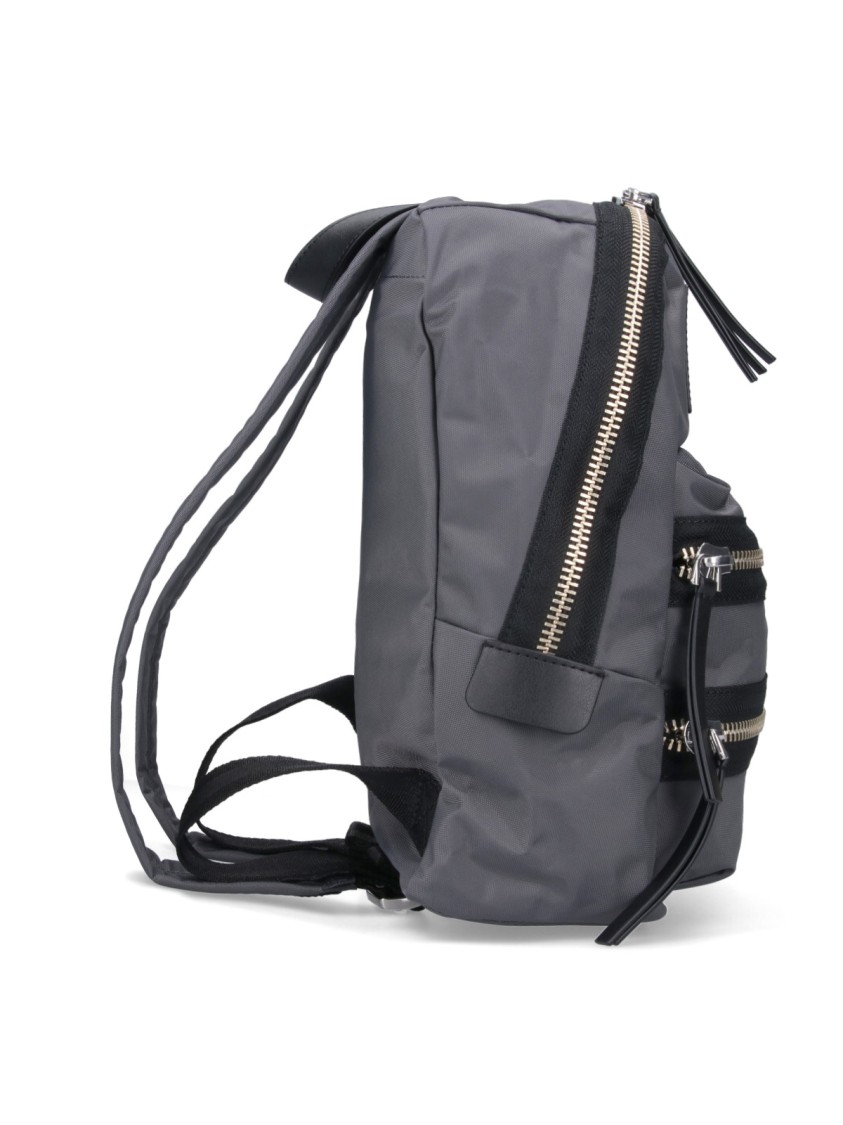 Shop Marc Jacobs Medium Backpack "the Biker" – Gray