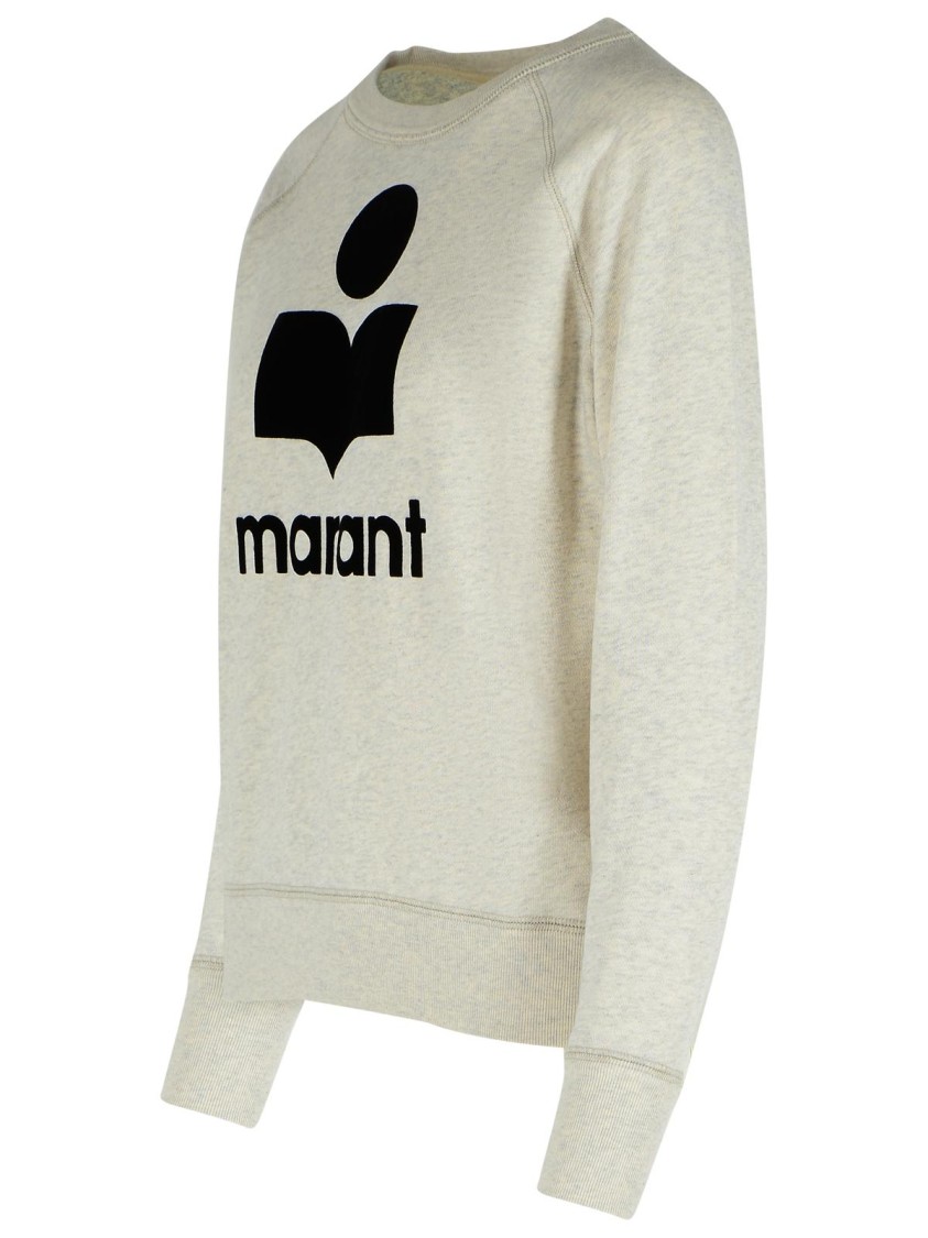 Isabel Marant Étoile Isabel Marant Etoile Melange Sand Cotton Blend Millyny Sweatshirt In Neutral