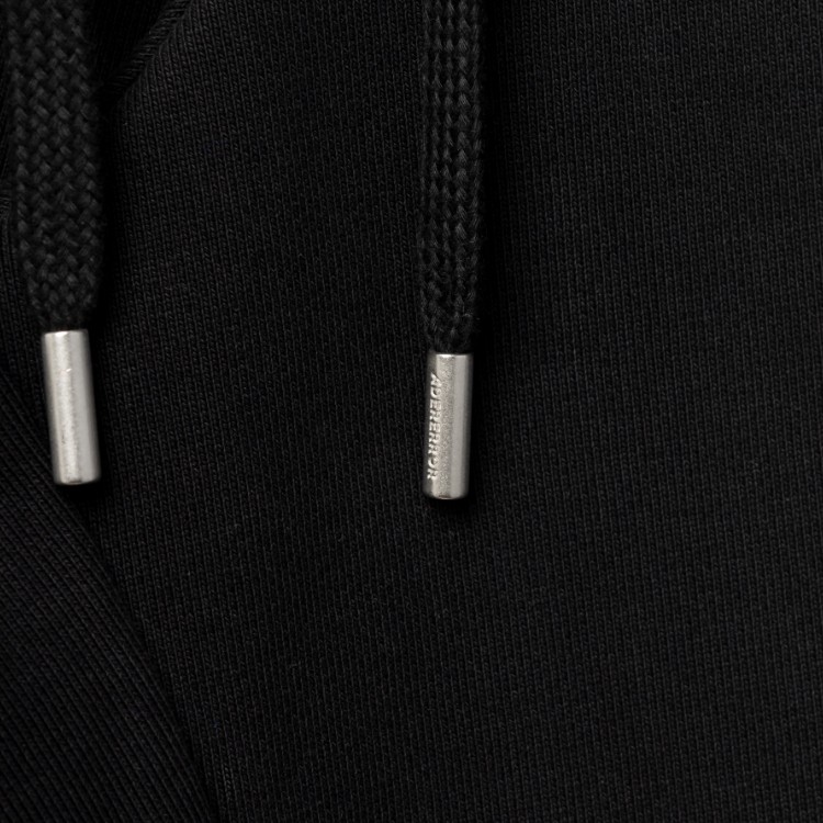 Adererror Mid-rise Semi-oversized Black Pants In Black