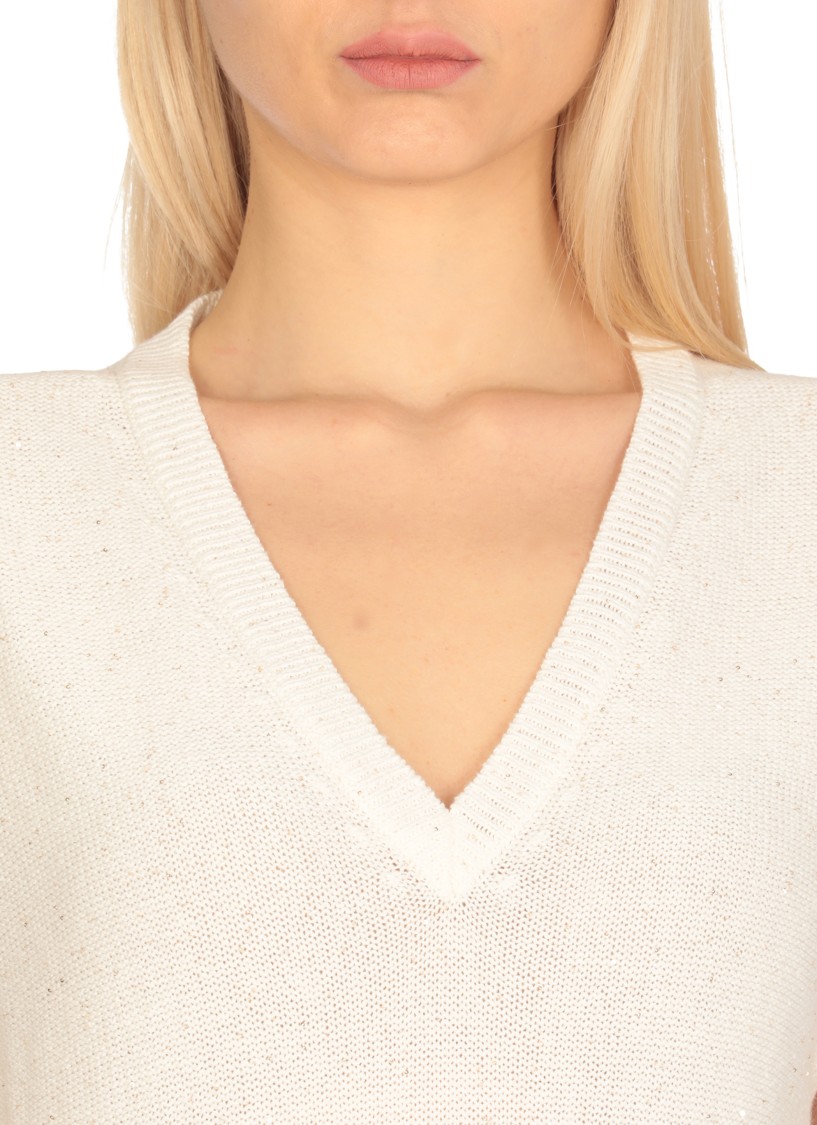 Fabiana Filippi Cotton And Linen Sweater