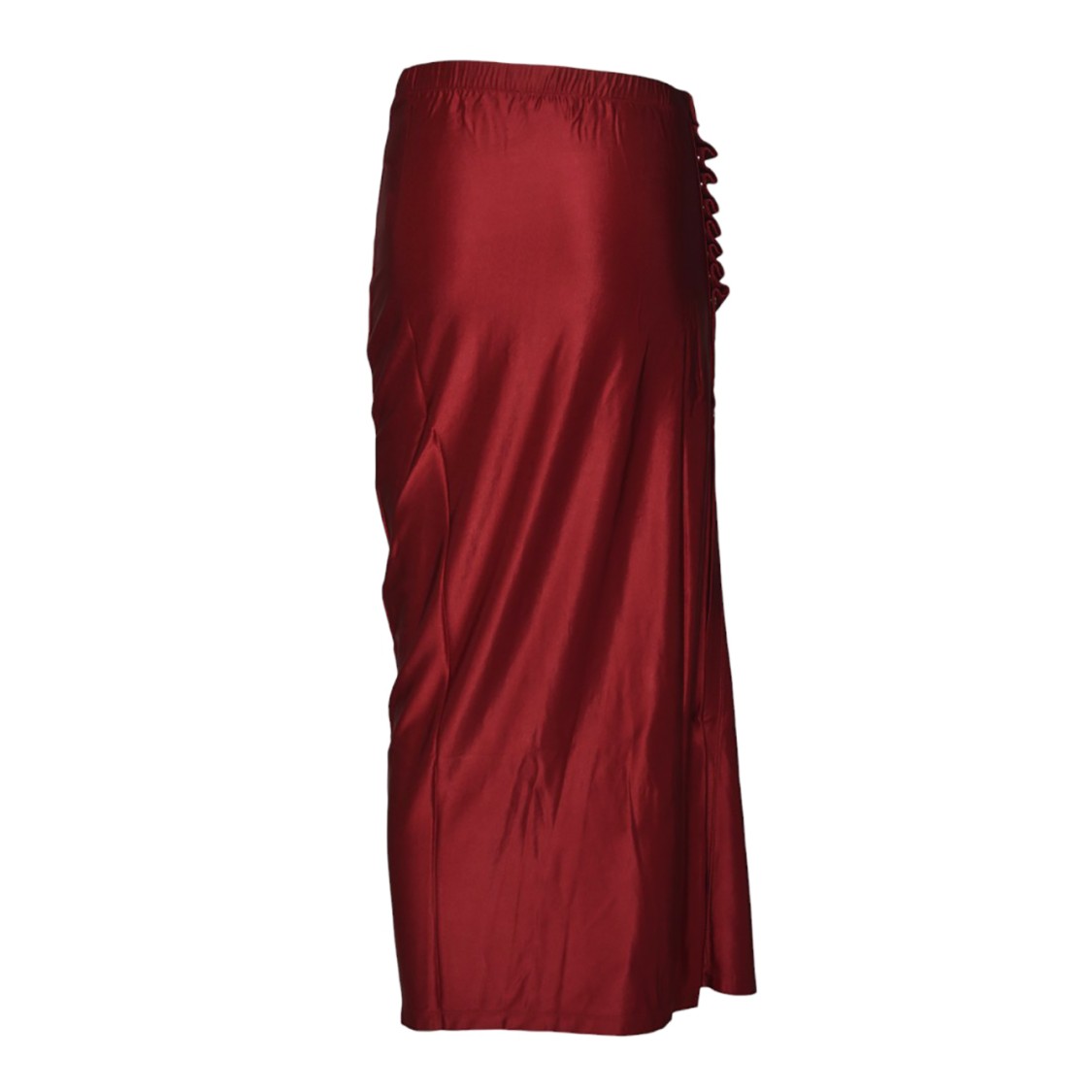 スカート Rabanne Rabanne Red Viscose Draped Maxi Skirt Rabanne Red Viscose Draped Maxi Skirt | ModeSens