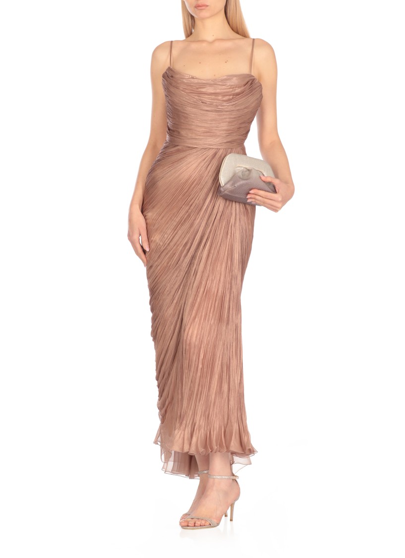 Shop Maria Lucia Hohan Regina Dress In Pink
