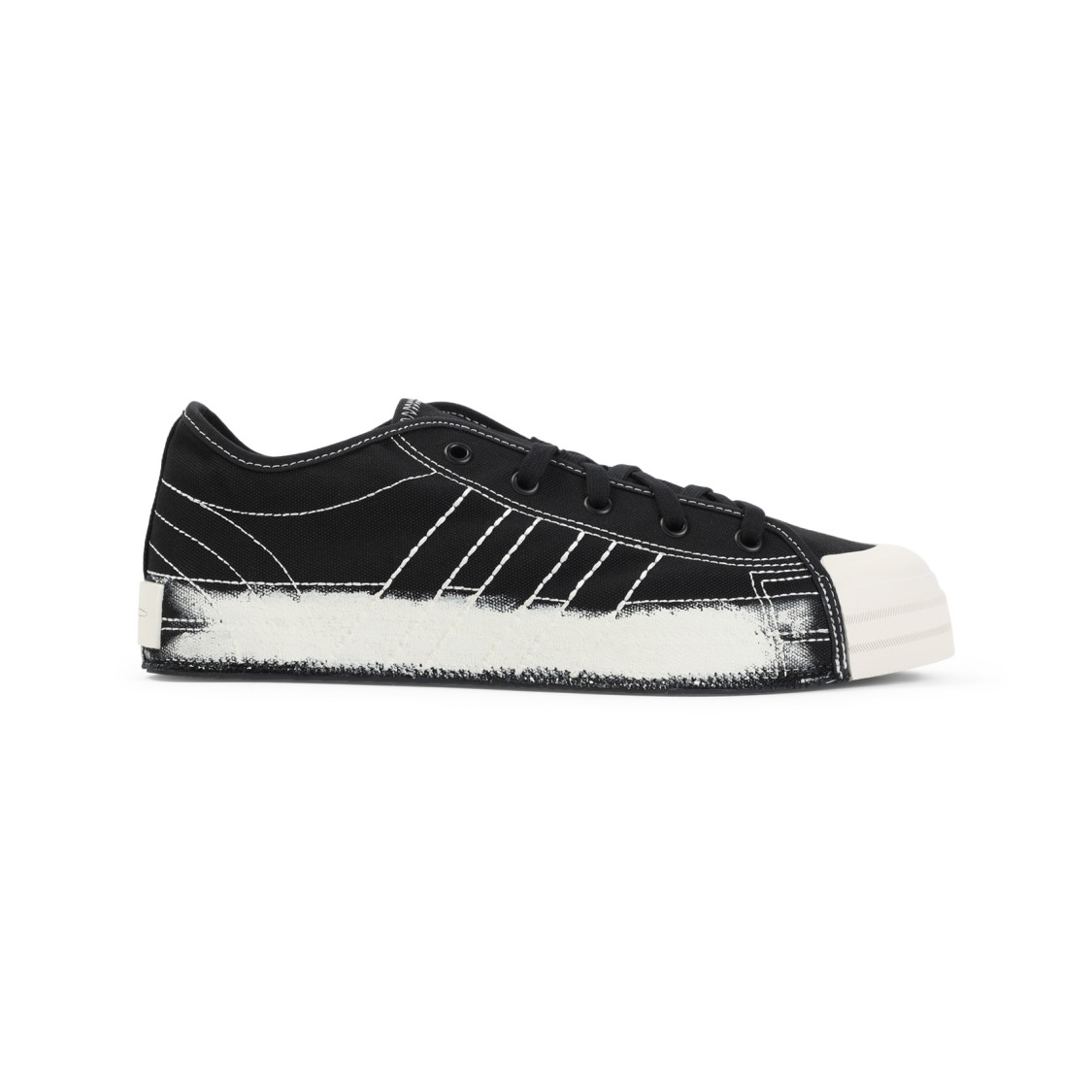 Shop Y-3 Nizza Sneakers In Black