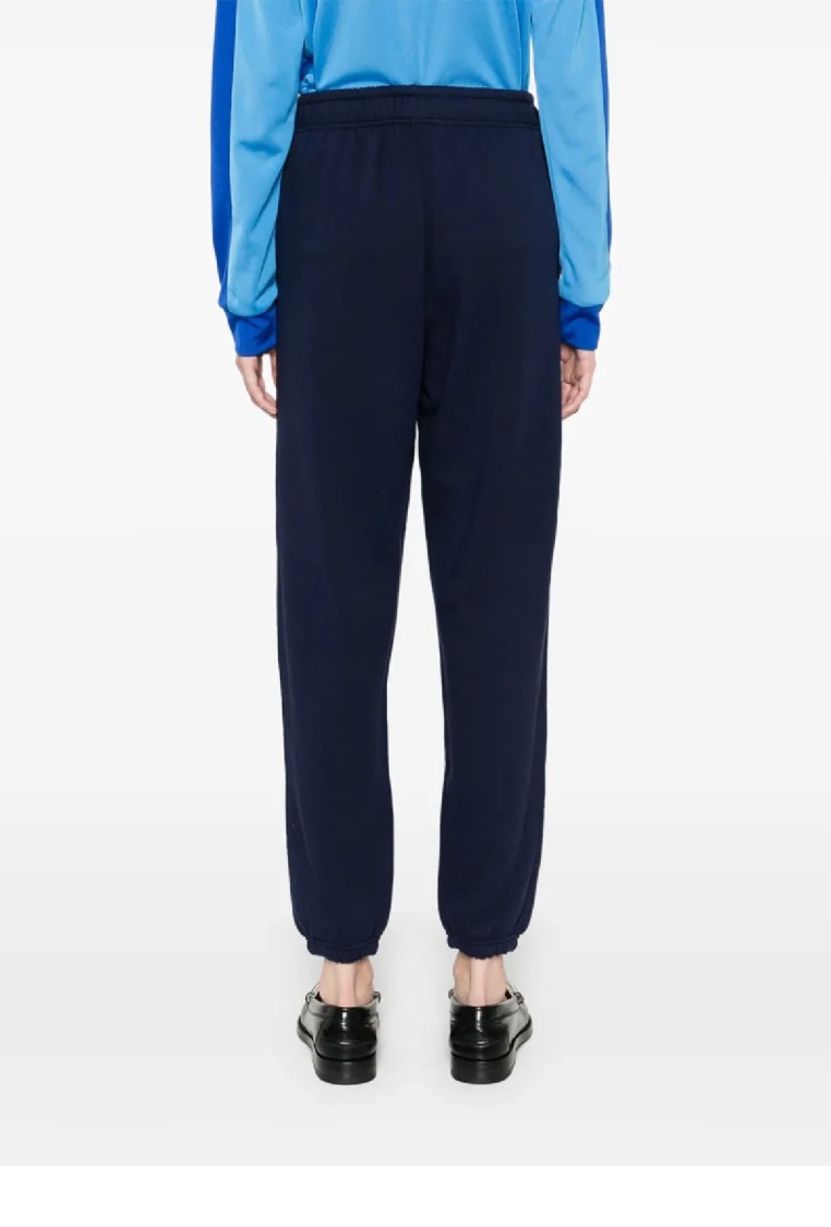 Polo Ralph Lauren Ankle-length Athletic Pants With Tapered Cuffs In Blue