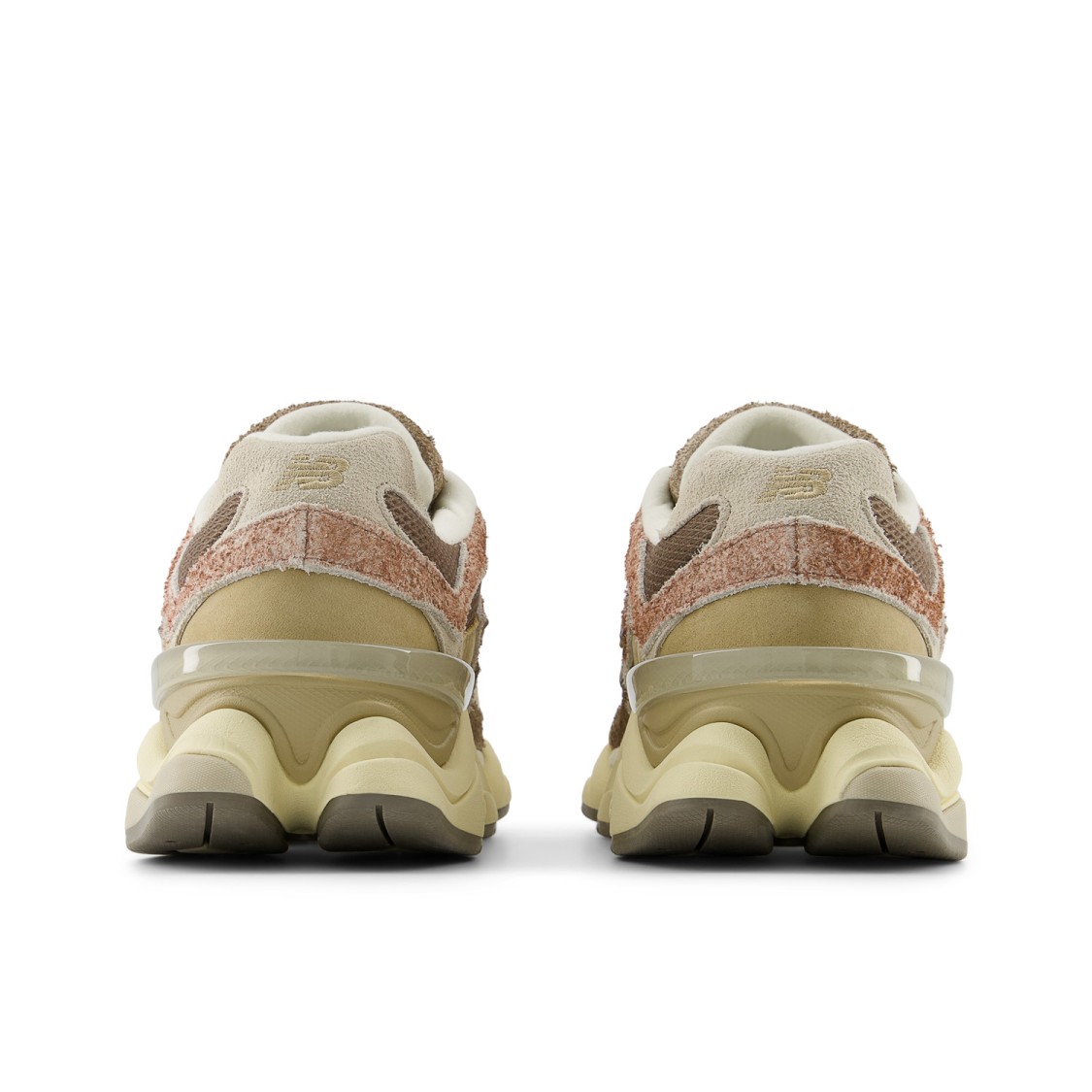 New Balance Suede And Tech Fabric Multicolor Low Top Sneaker In Brown