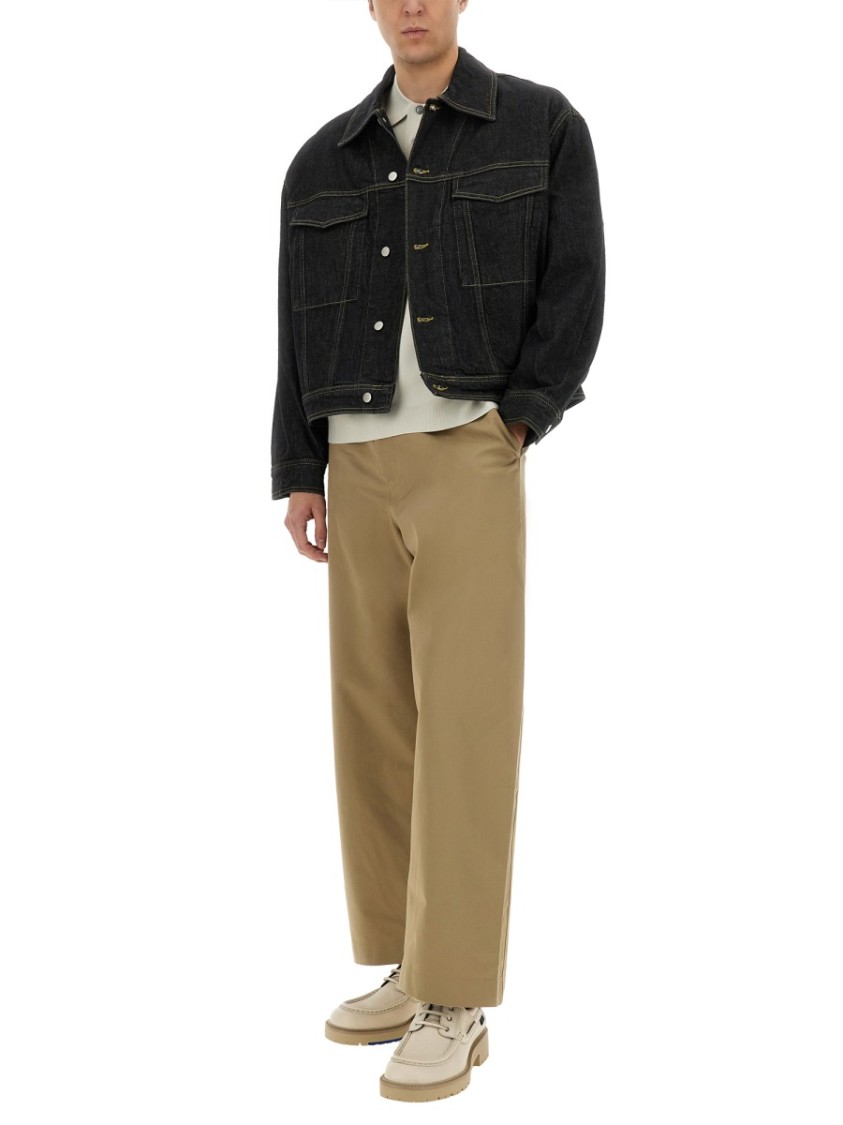 Studio Nicholson Klassische Jeansjacke In Black